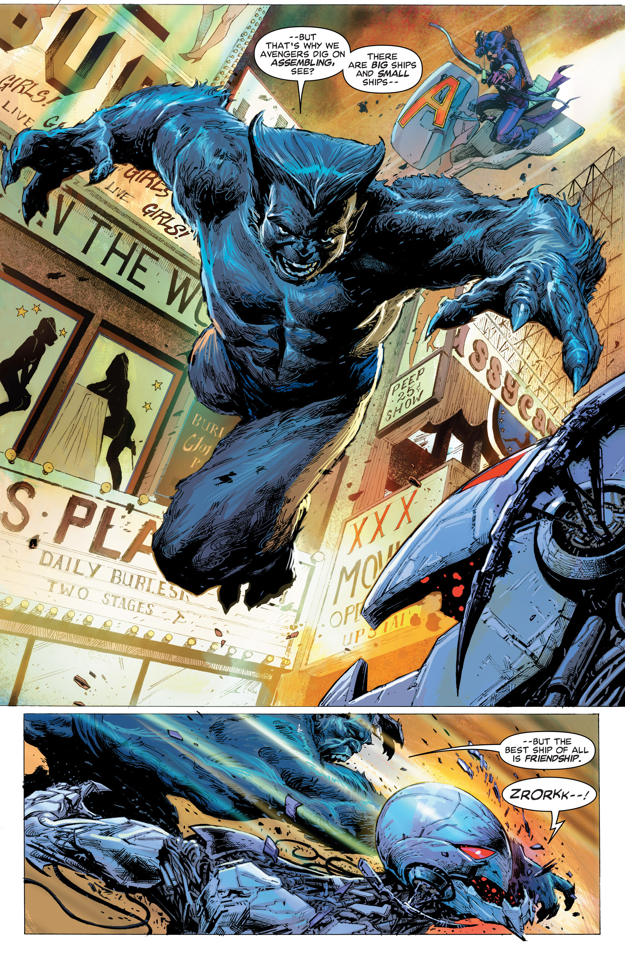 Read online Avengers: Rage of Ultron comic -  Issue # Full - 9