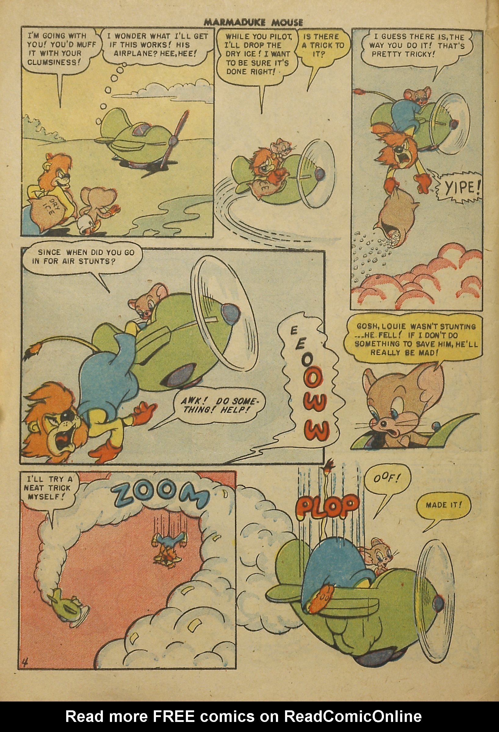 Read online Marmaduke Mouse comic -  Issue #27 - 32