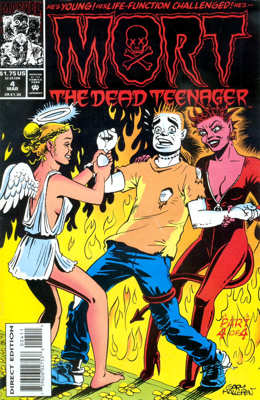 Read online Mort The Dead Teenager comic -  Issue #4 - 1