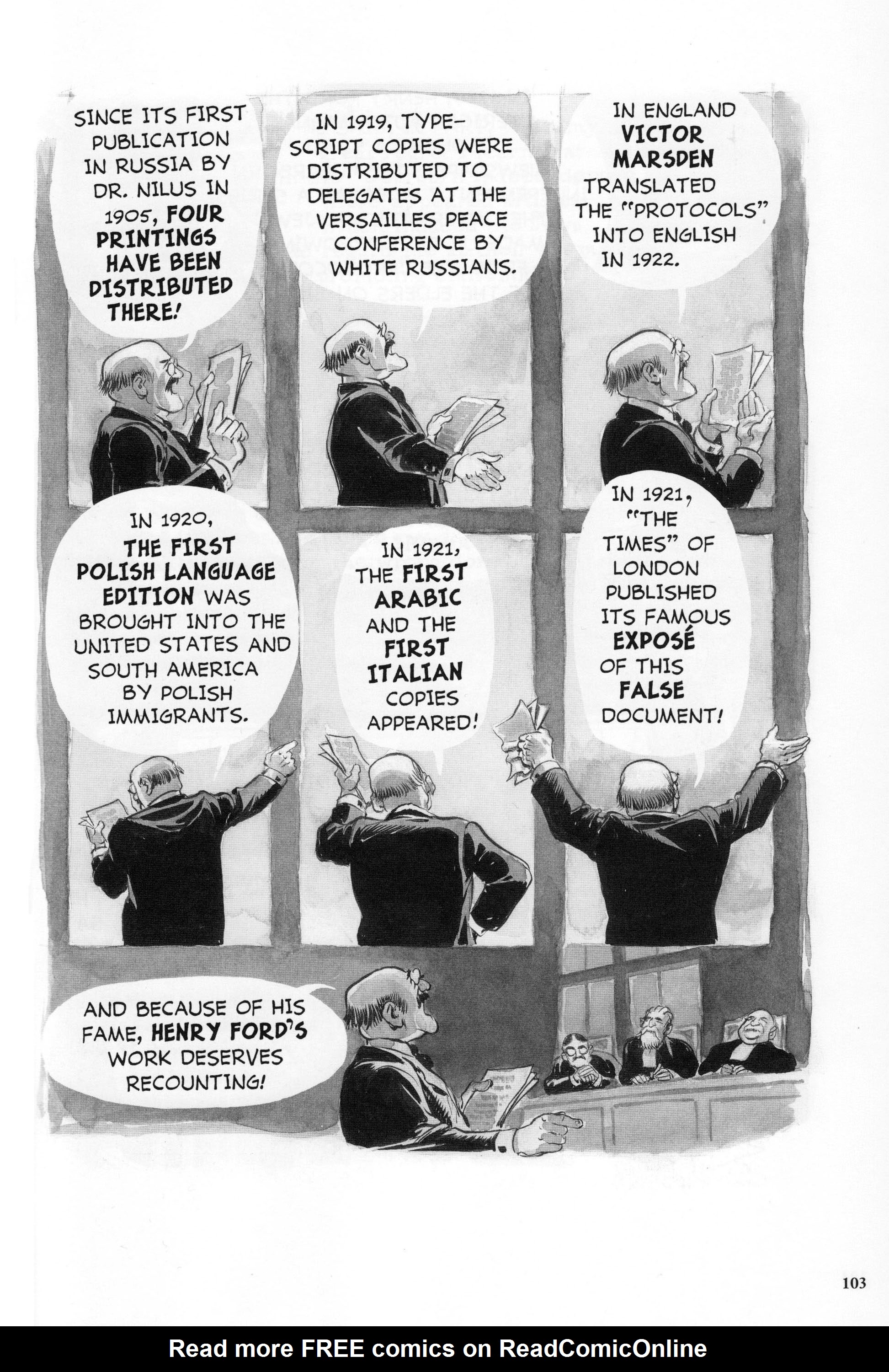 Read online The Plot: The Secret Story of the Protocols of the Elders of Zion comic -  Issue # TPB (Part 2) - 18