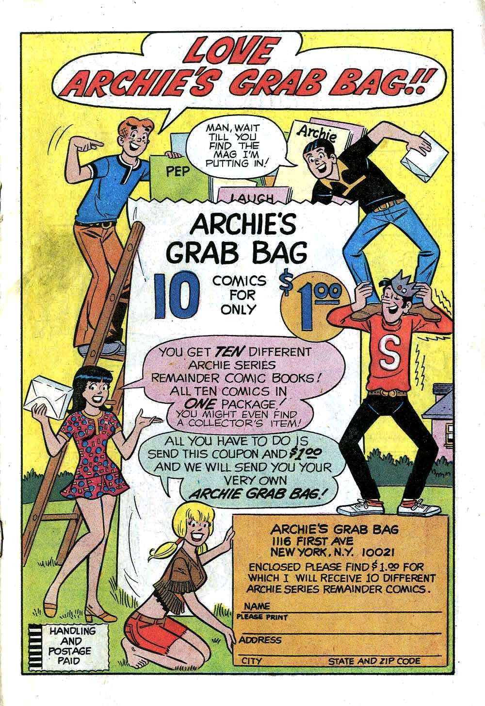 Read online Life With Archie (1958) comic -  Issue #103 - 34
