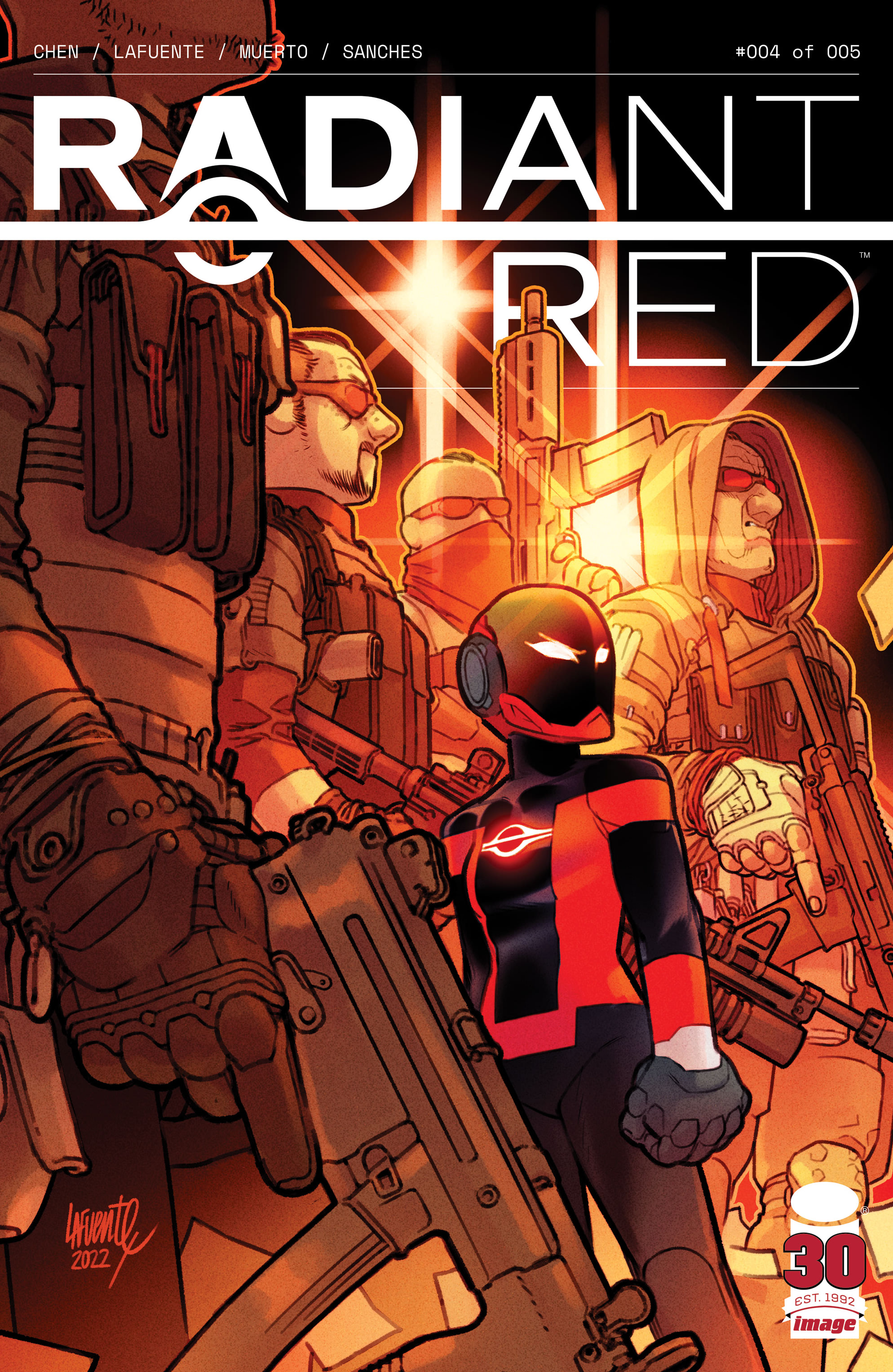 Read online Radiant Red comic -  Issue #4 - 1