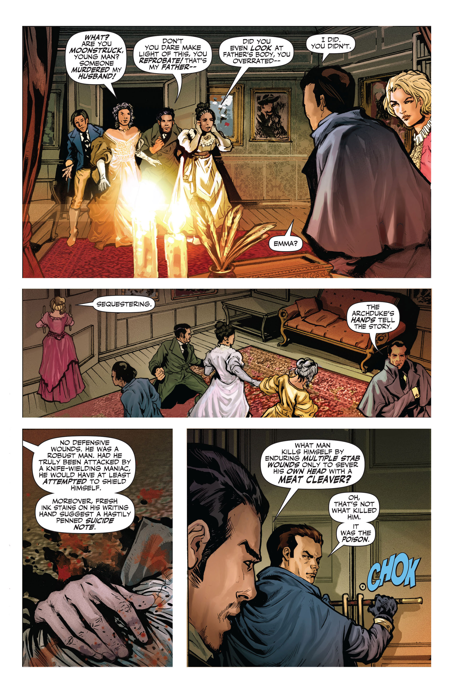 Read online Ruse (2011) comic -  Issue #1 - 4