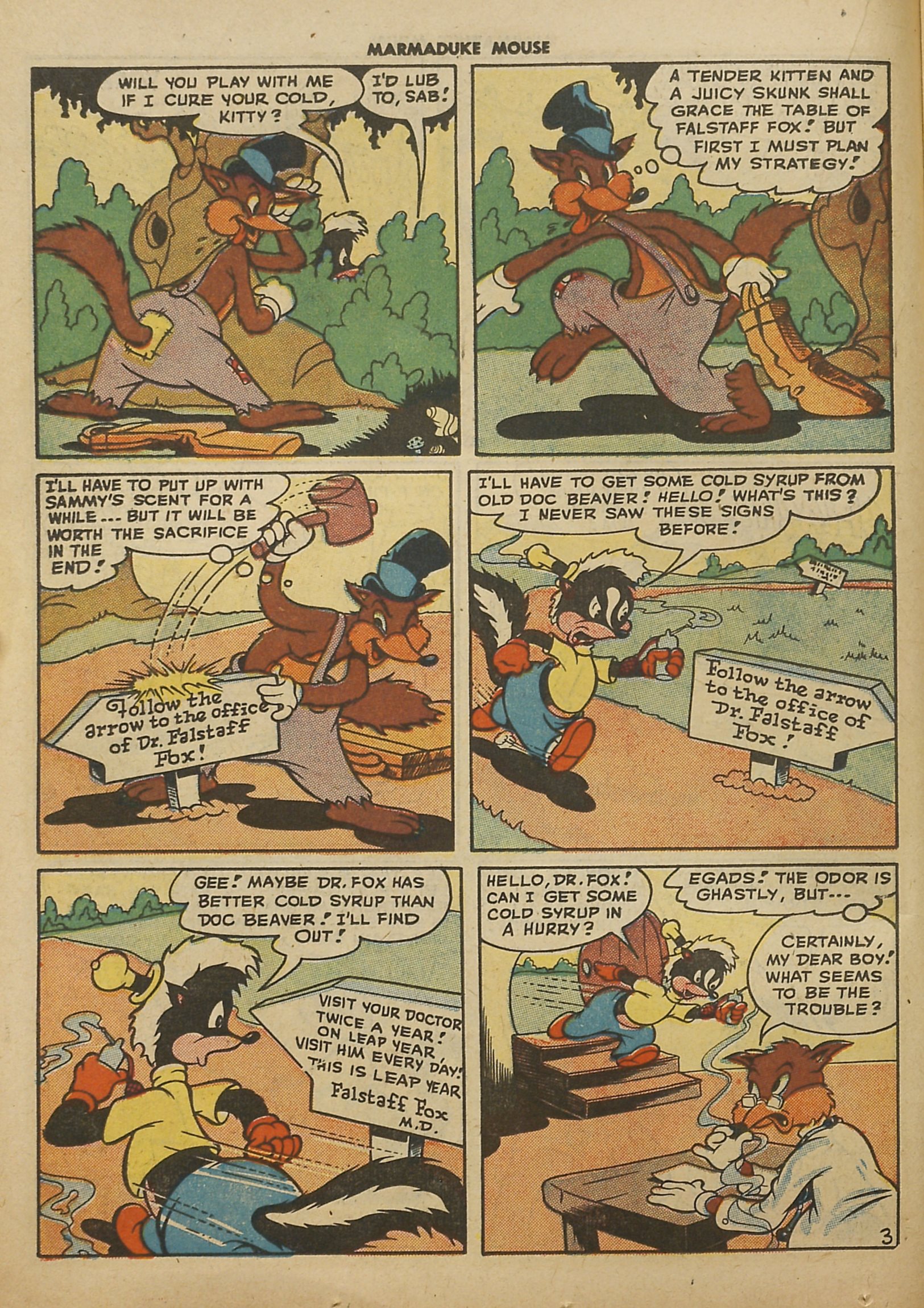 Read online Marmaduke Mouse comic -  Issue #9 - 22
