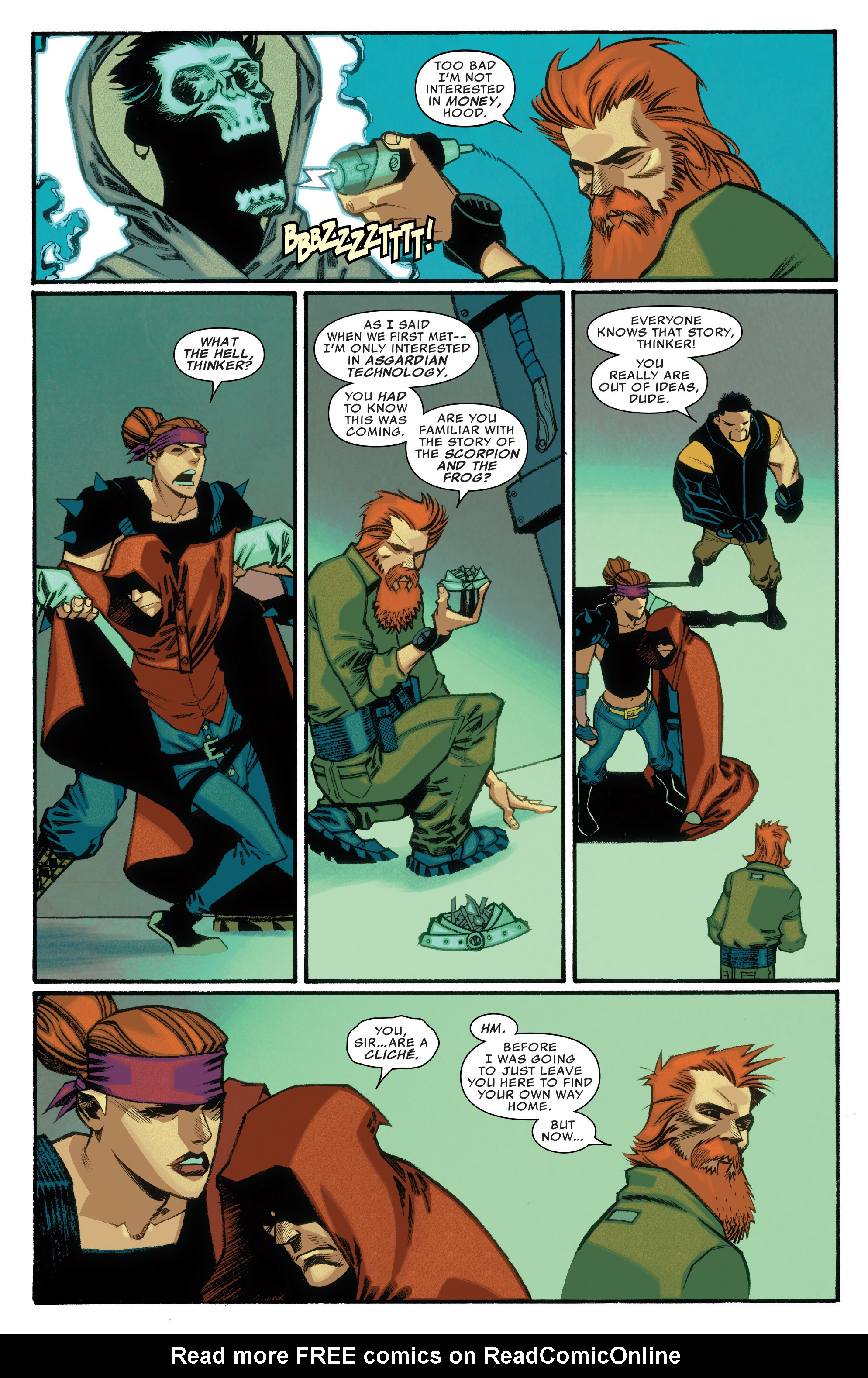 Read online Illuminati comic -  Issue #4 - 18