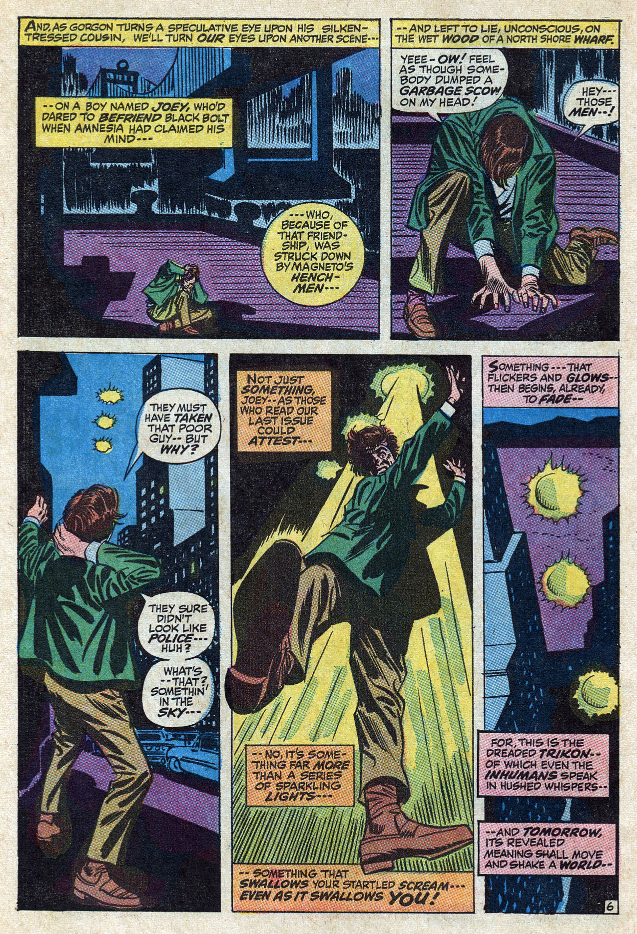 Read online Amazing Adventures (1970) comic -  Issue #10 - 10