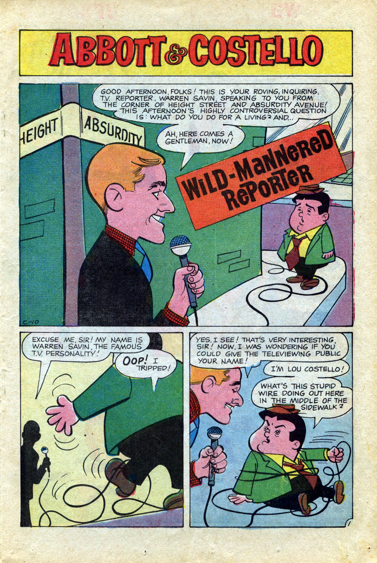 Read online Abbott & Costello comic -  Issue #8 - 19