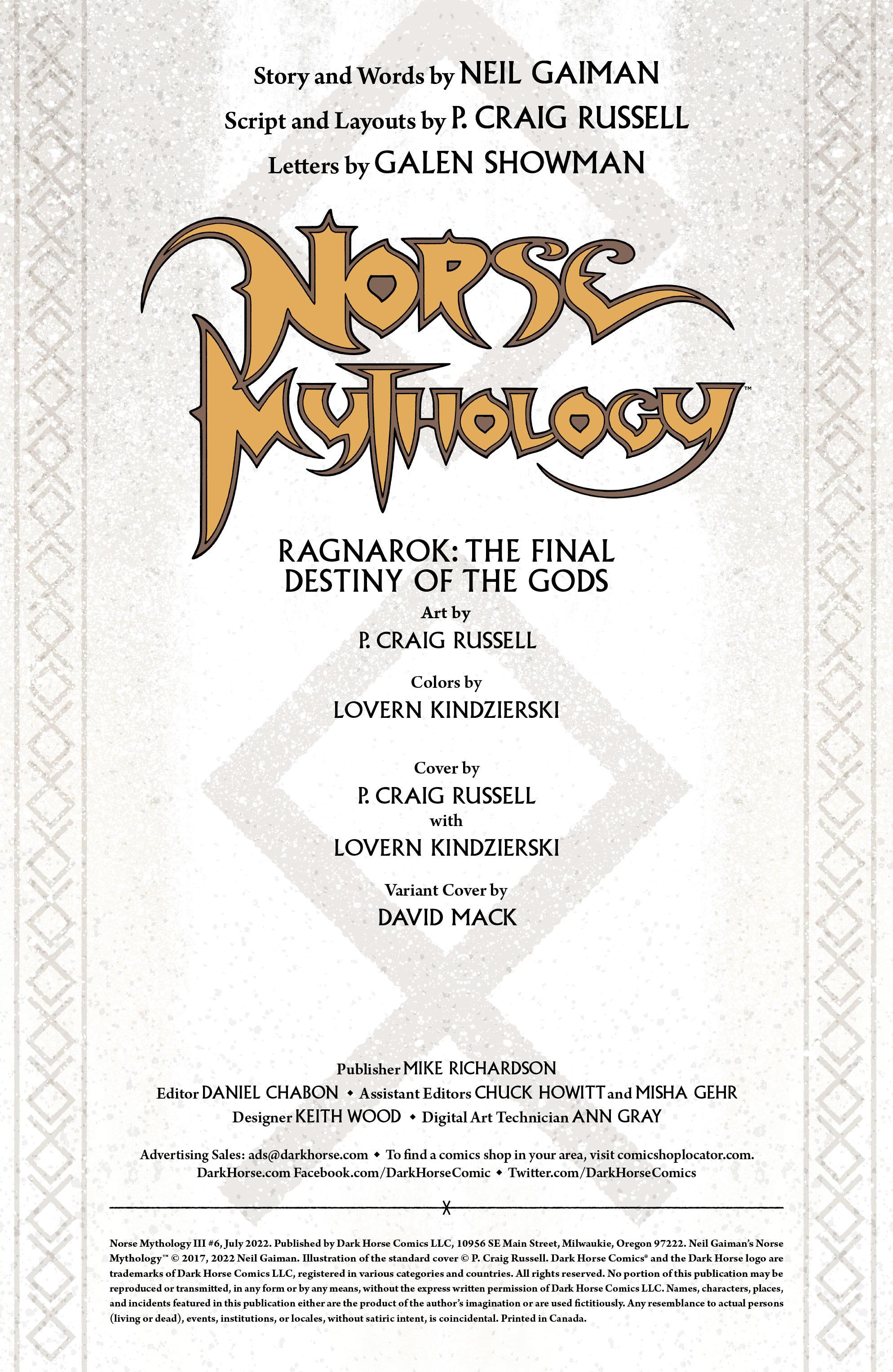 Read online Norse Mythology III comic -  Issue #6 - 2