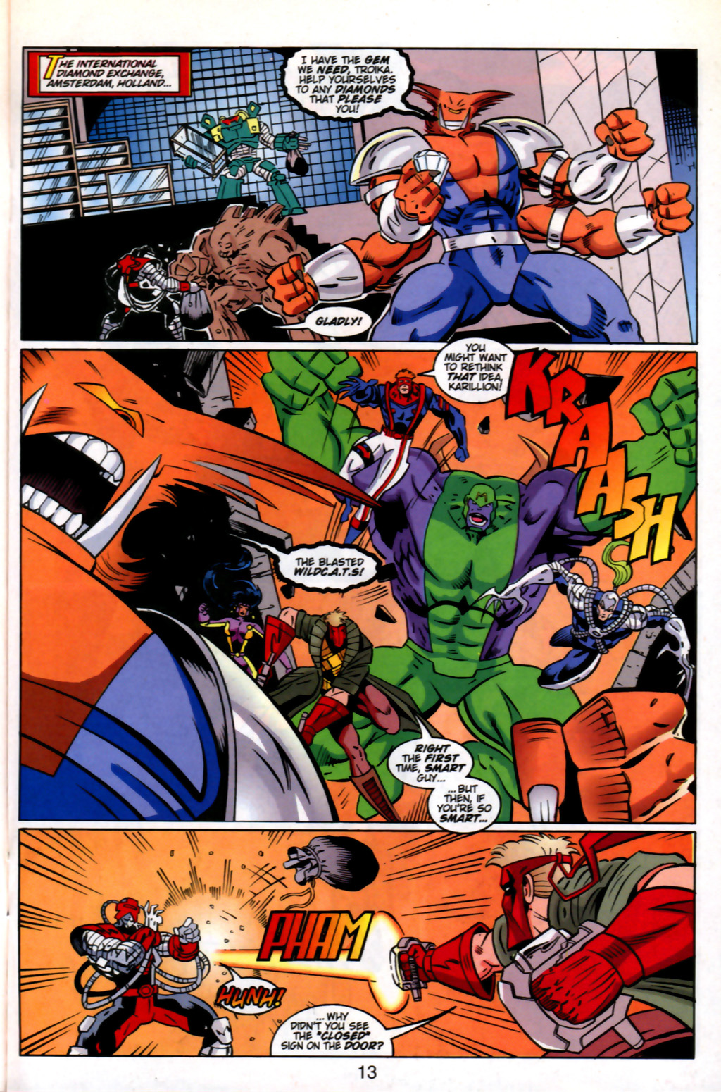 WildC.A.T.s Adventures issue 6 - Page 13
