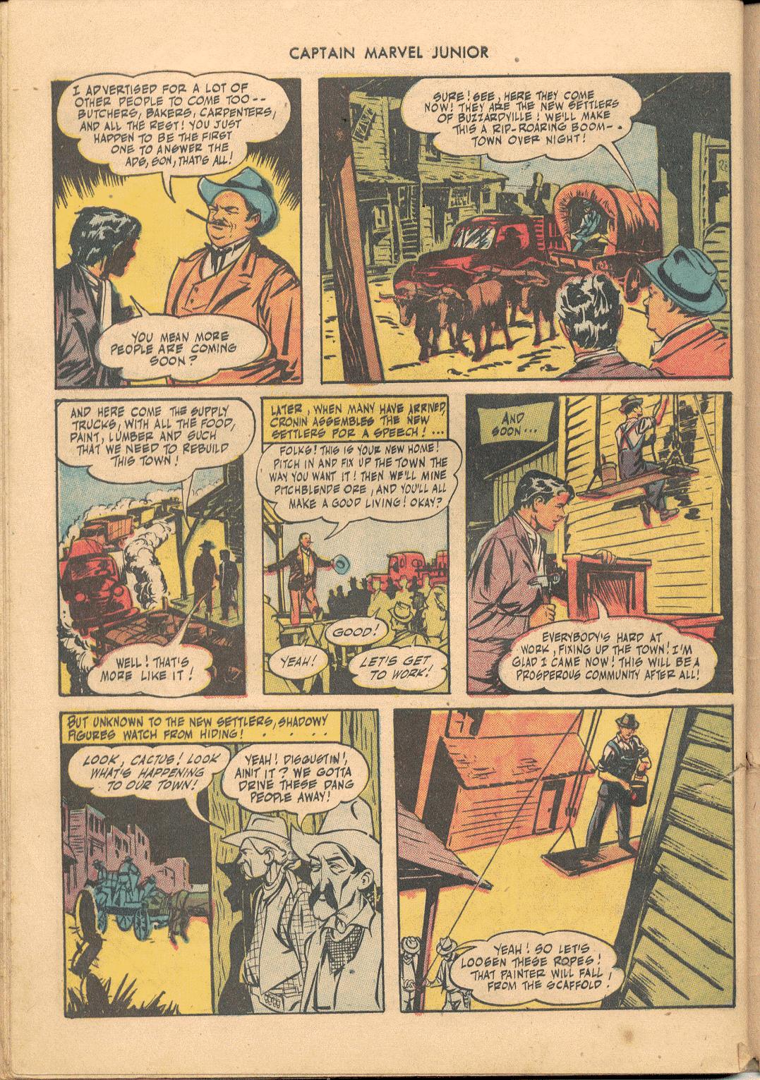 Read online Captain Marvel, Jr. comic -  Issue #38 - 39