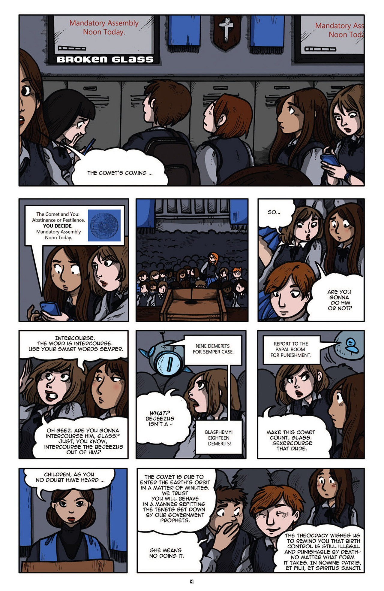 Read online Womanthology: Space comic -  Issue #5 - 24