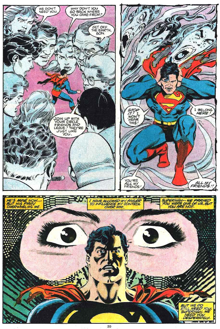 Read online Adventures of Superman (1987) comic -  Issue #435 - 21