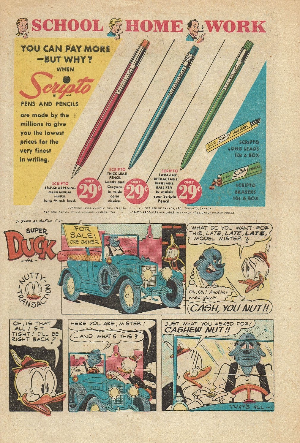Read online Super Duck Comics comic -  Issue #65 - 33