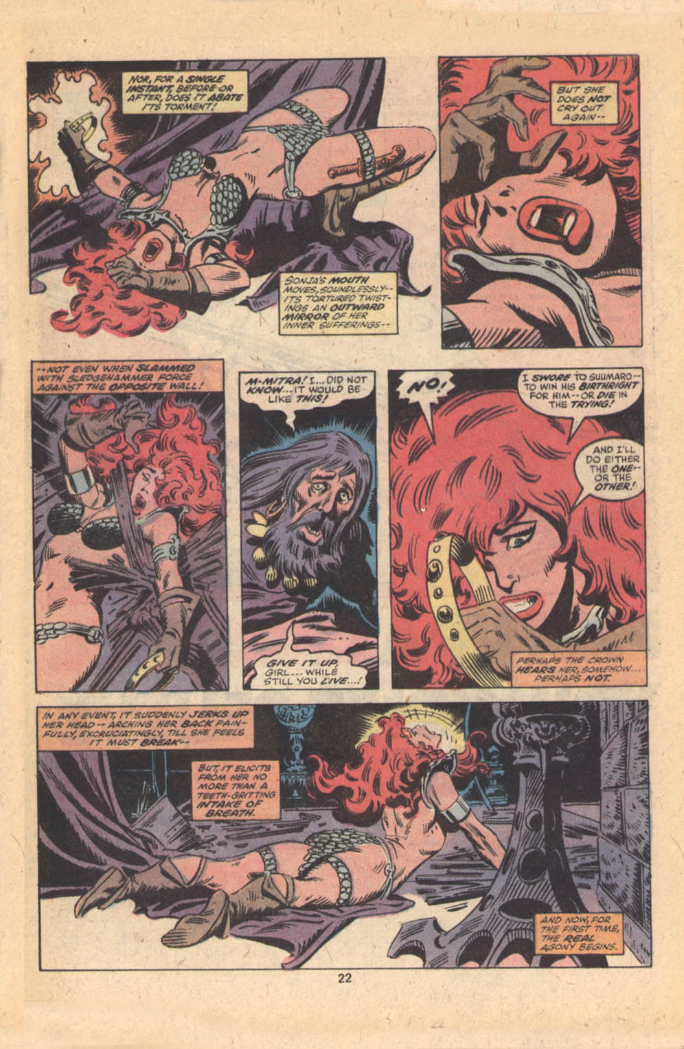 Read online Red Sonja (1977) comic -  Issue #13 - 13