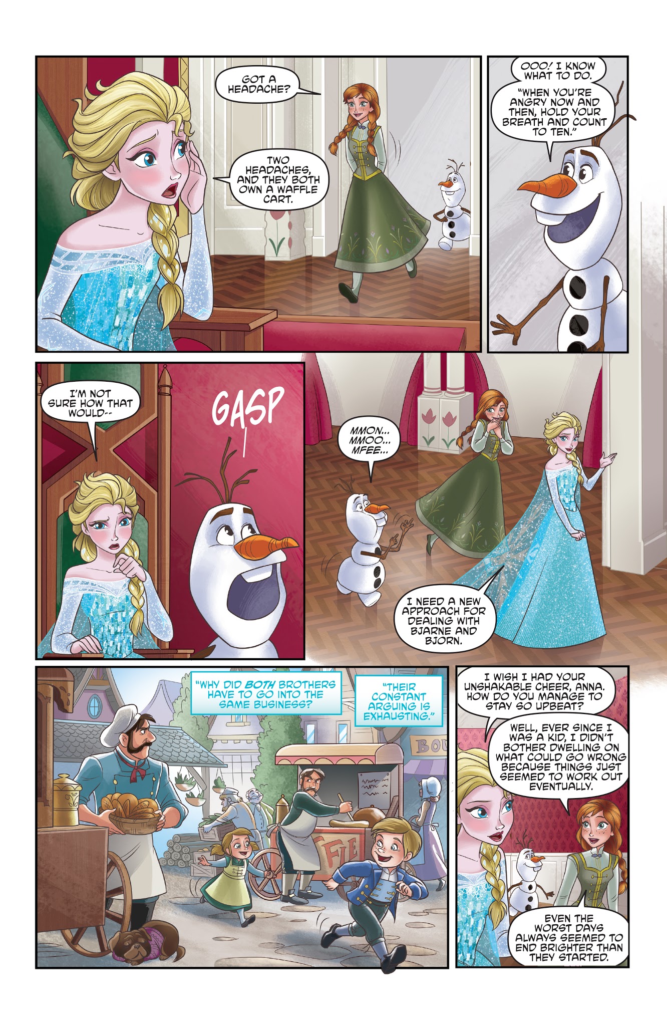 Read online Disney Frozen comic -  Issue #2 - 5