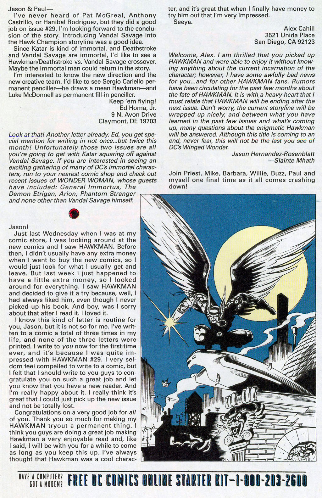 Hawkman (1993) Issue #32 #35 - English 27