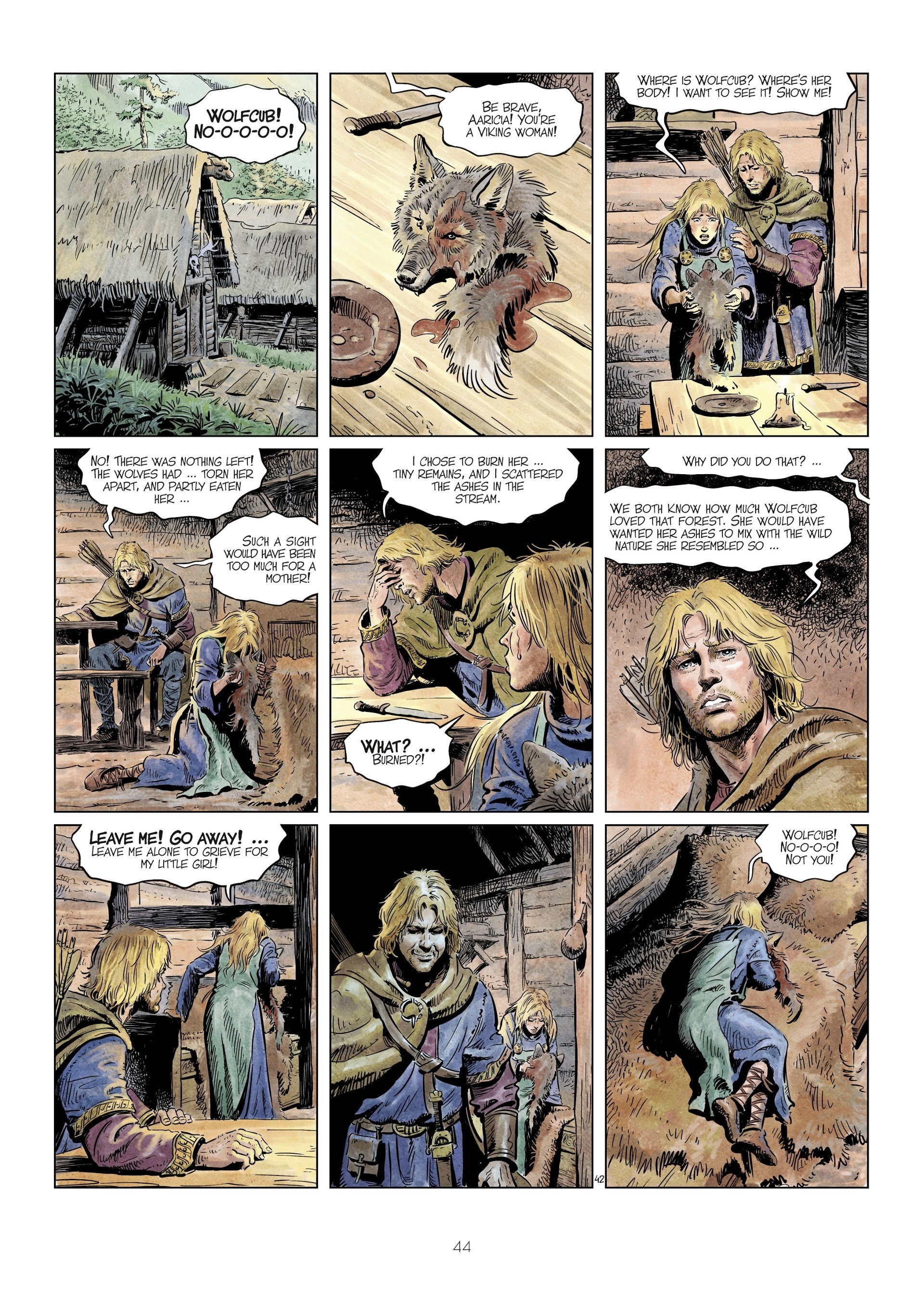 Read online The World of Thorgal: Wolfcub comic -  Issue #4 - 46