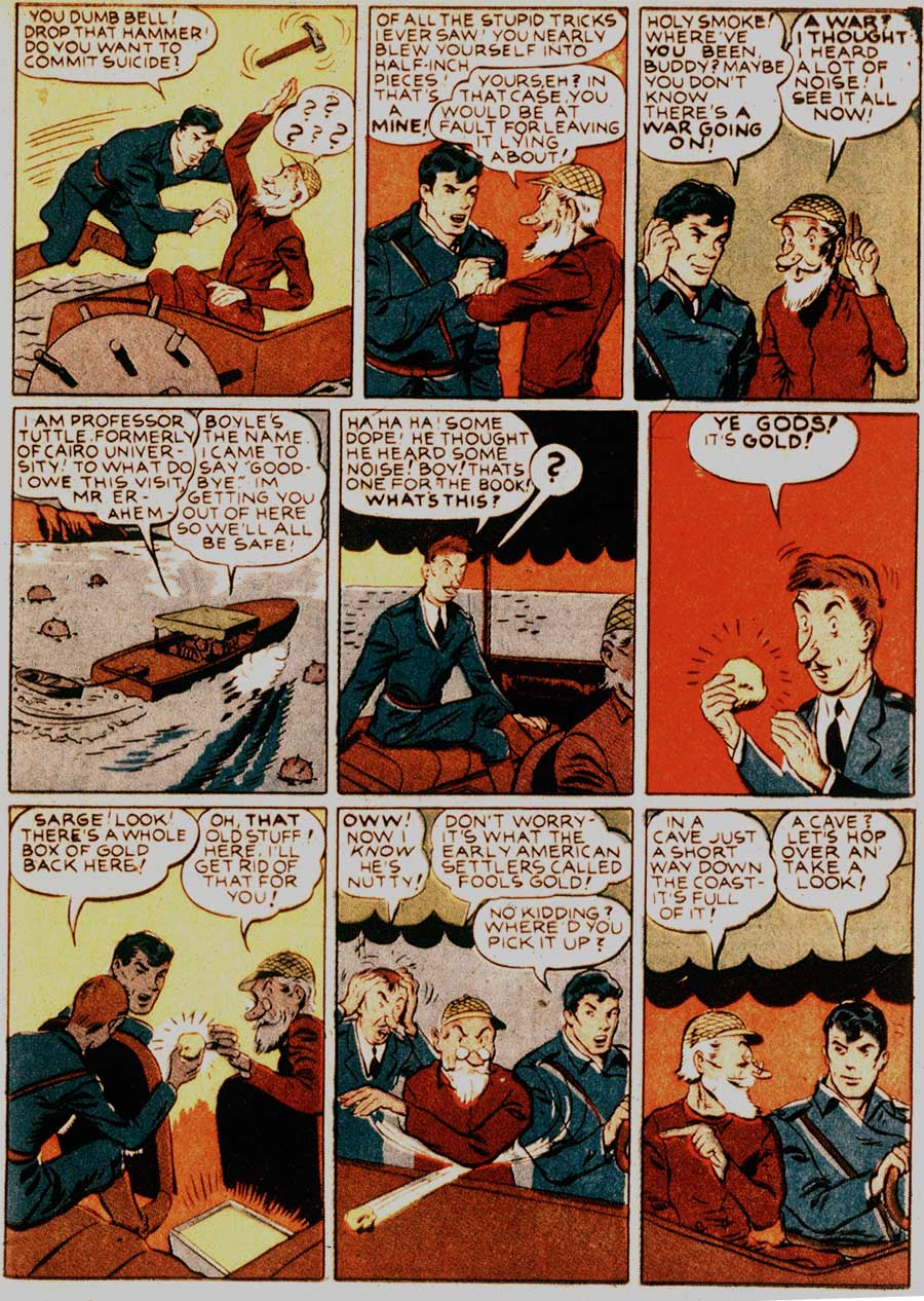 Read online Pep Comics comic -  Issue #25 - 39