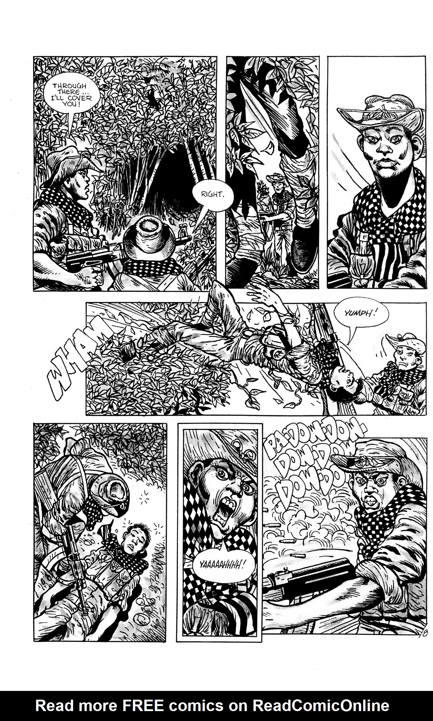 Read online Fire Team comic -  Issue #4 - 10