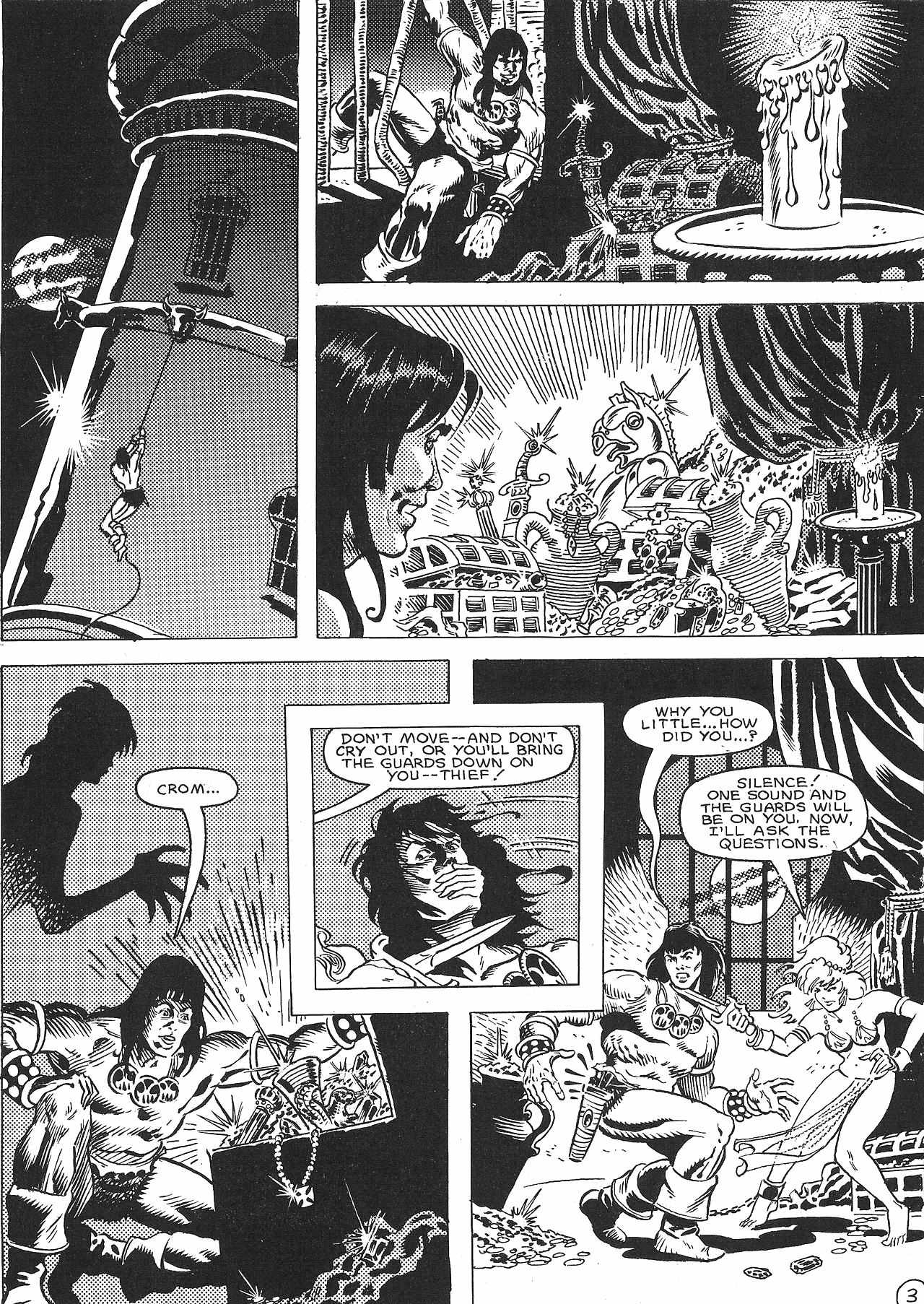 Read online The Savage Sword Of Conan comic -  Issue #213 - 33