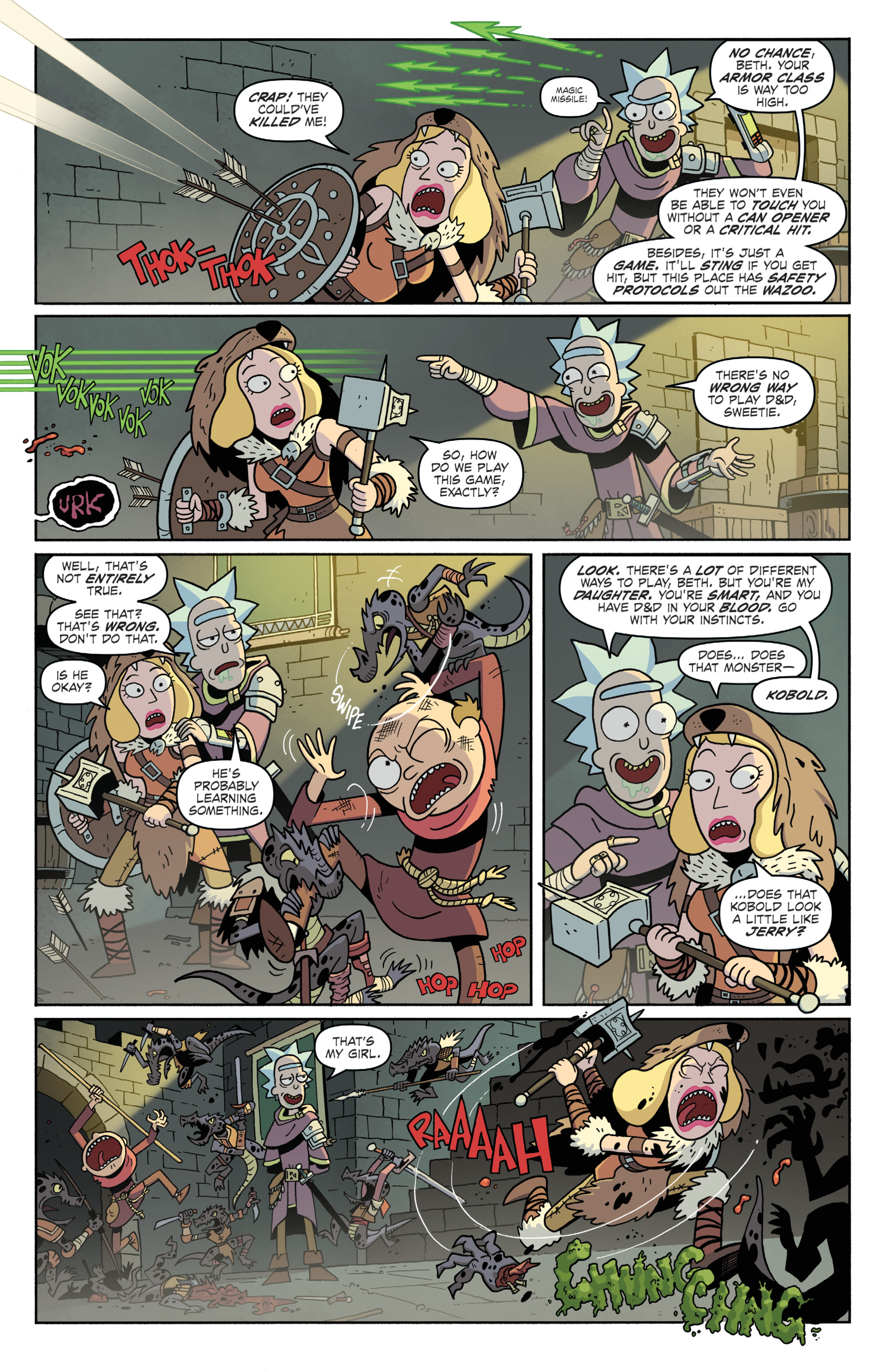 Read online Rick and Morty vs Dungeons & Dragons comic -  Issue # _TPB - 40