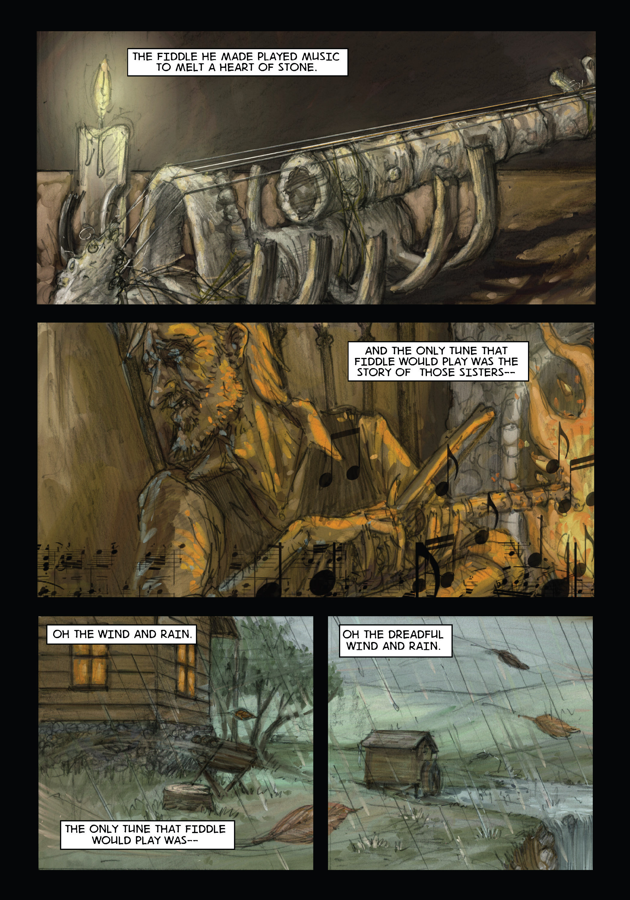 Read online Labor & Love: A Garland of American Folk Ballads comic -  Issue # Full - 13