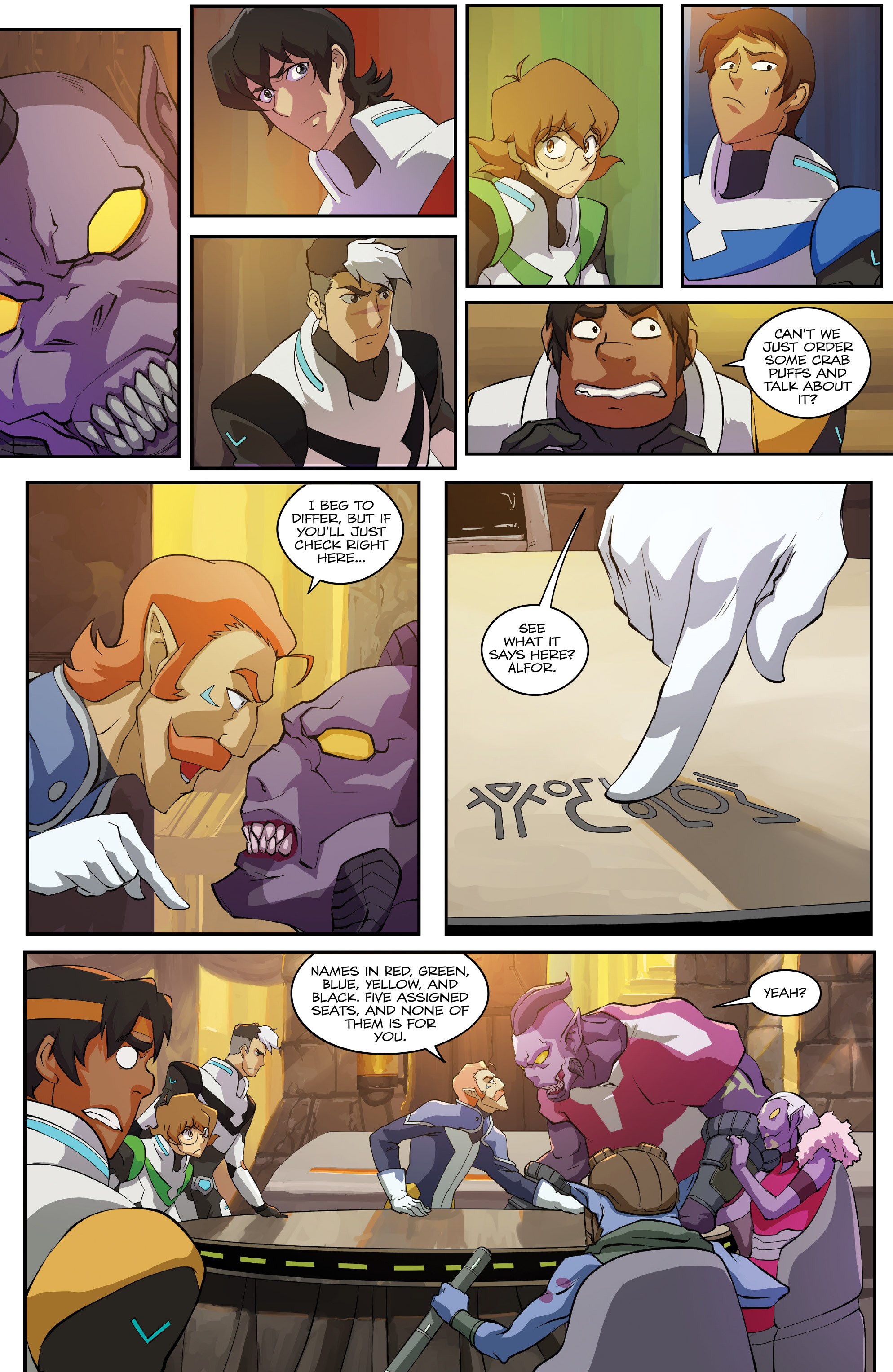 Read online Voltron: Legendary Defender comic -  Issue #1 - 12