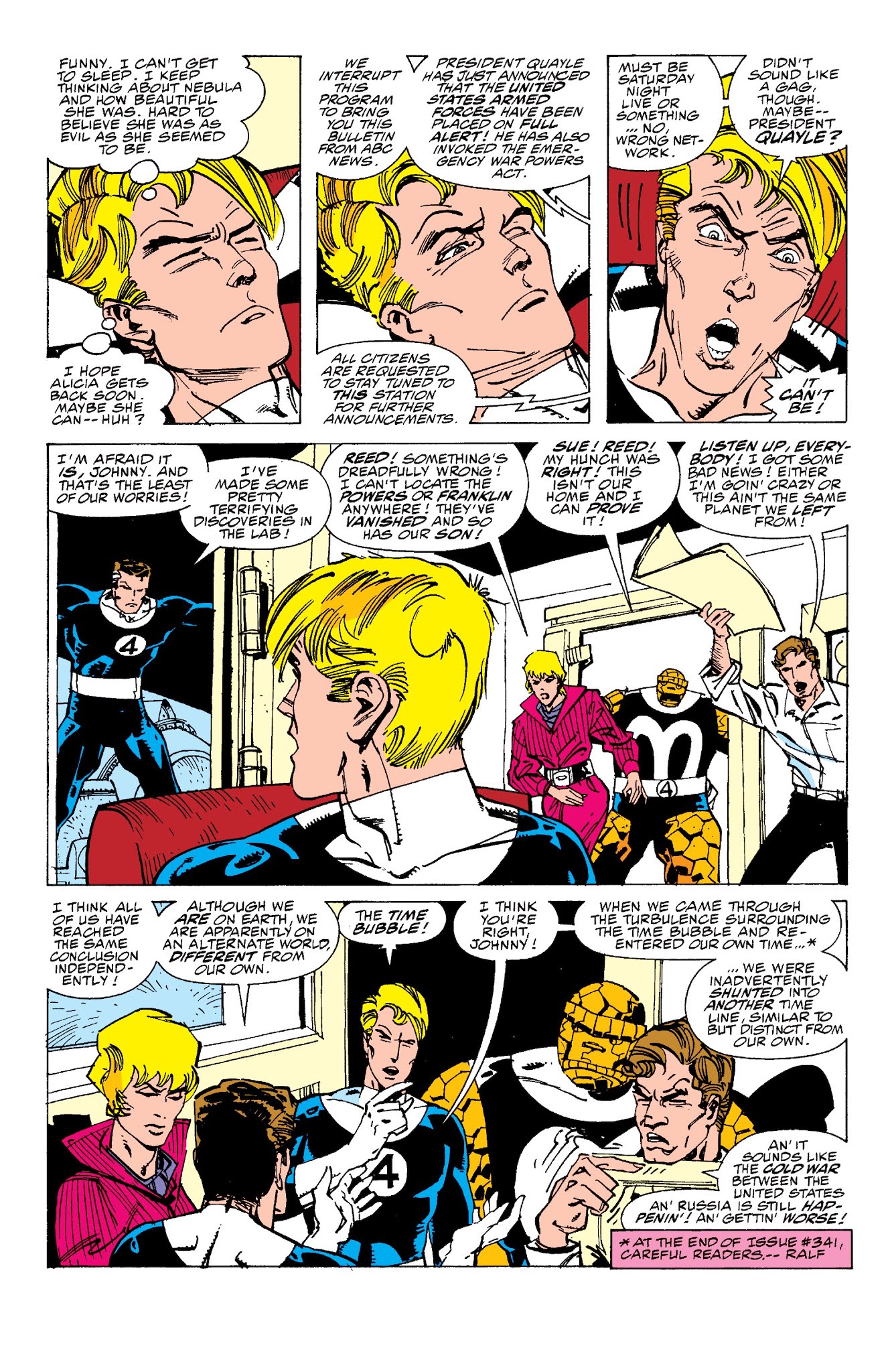Read online Fantastic Four Visionaries: Walter Simonson comic -  Issue # TPB 2 (Part 1) - 36