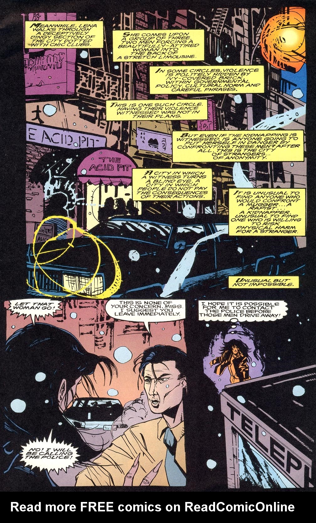 Read online Morbius: The Living Vampire (1992) comic -  Issue #30 - 11