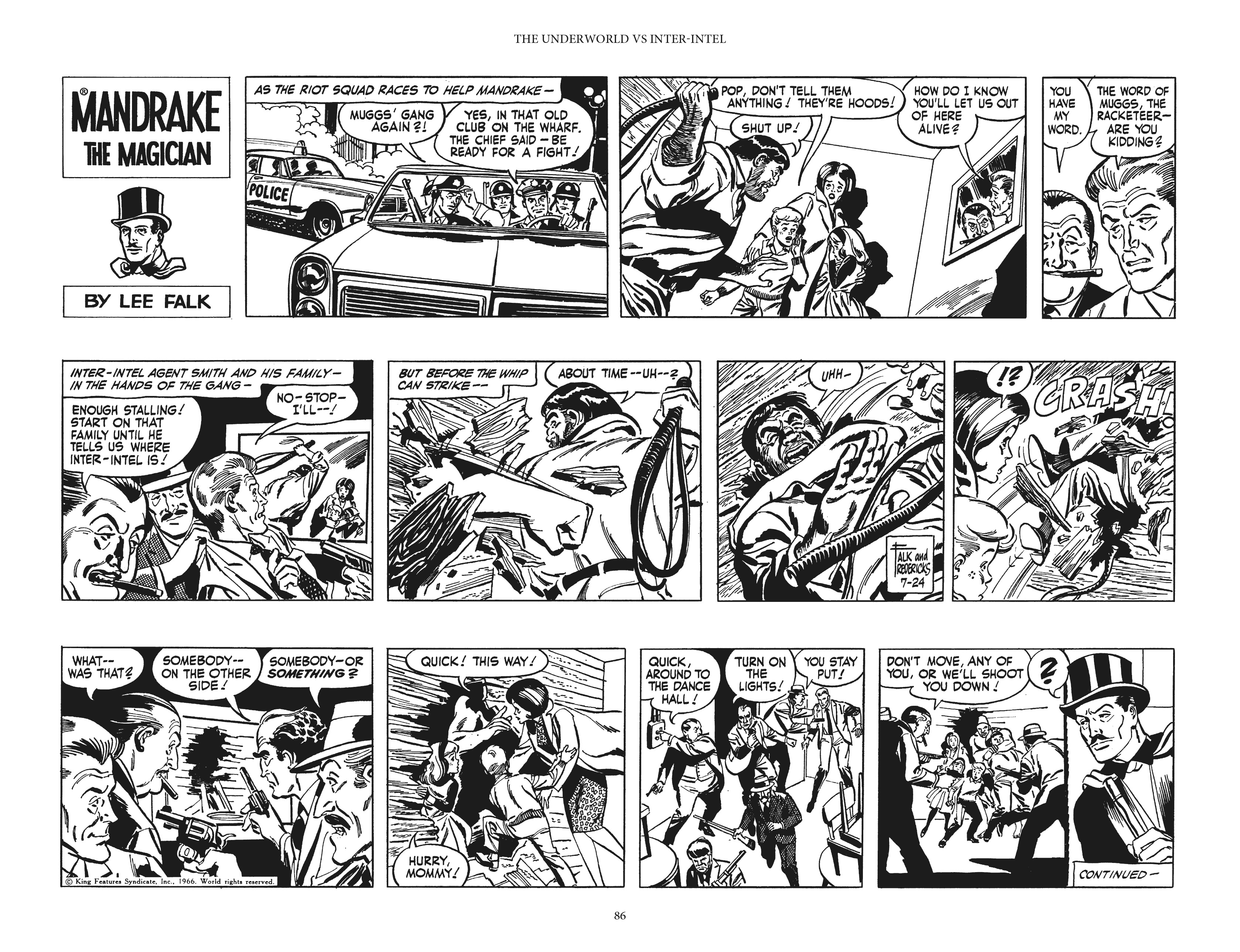 Read online Mandrake the Magician: The Fred Fredricks Sundays comic -  Issue # TPB (Part 1) - 87