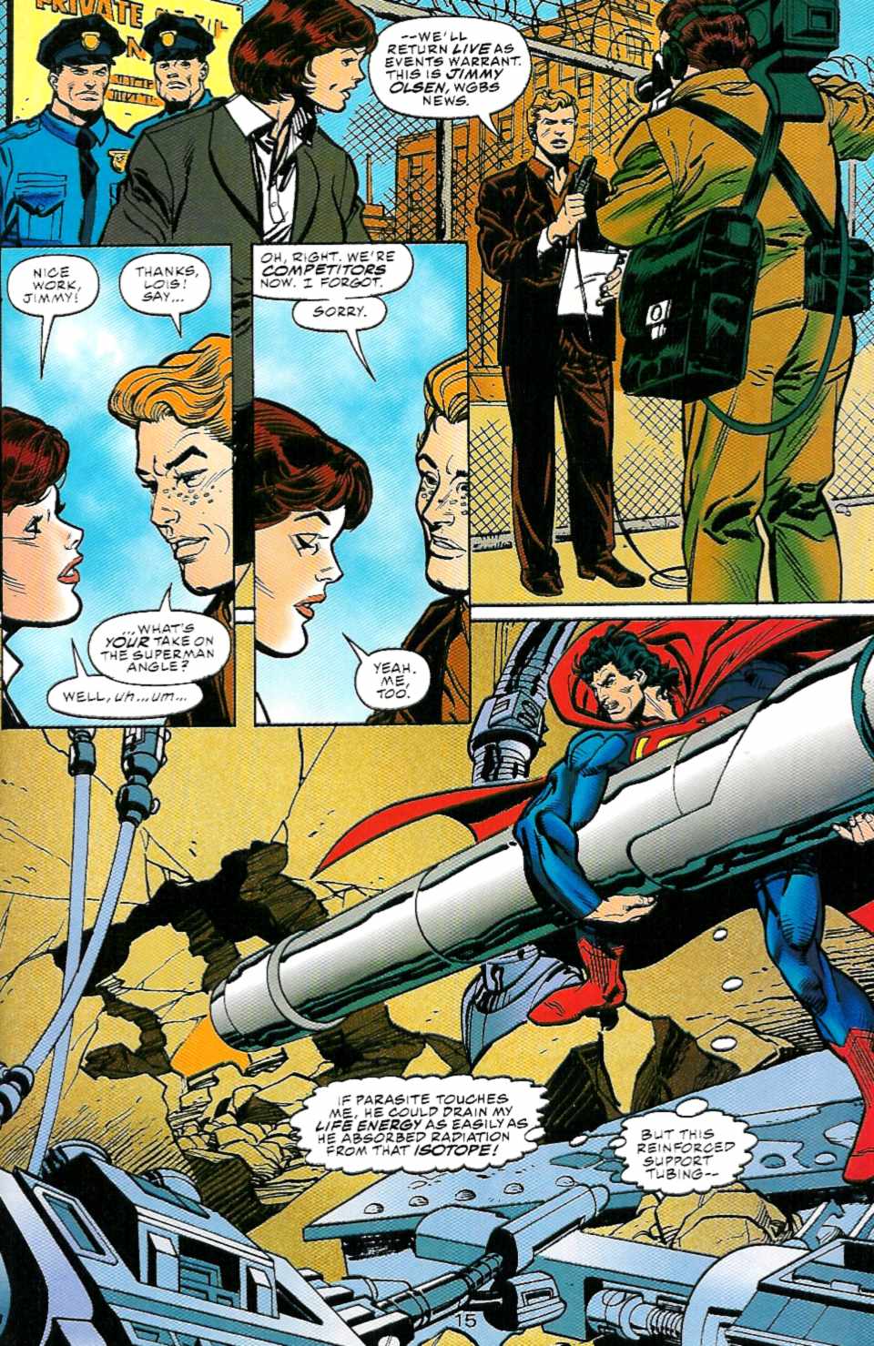 Read online Action Comics (1938) comic -  Issue #715 - 16