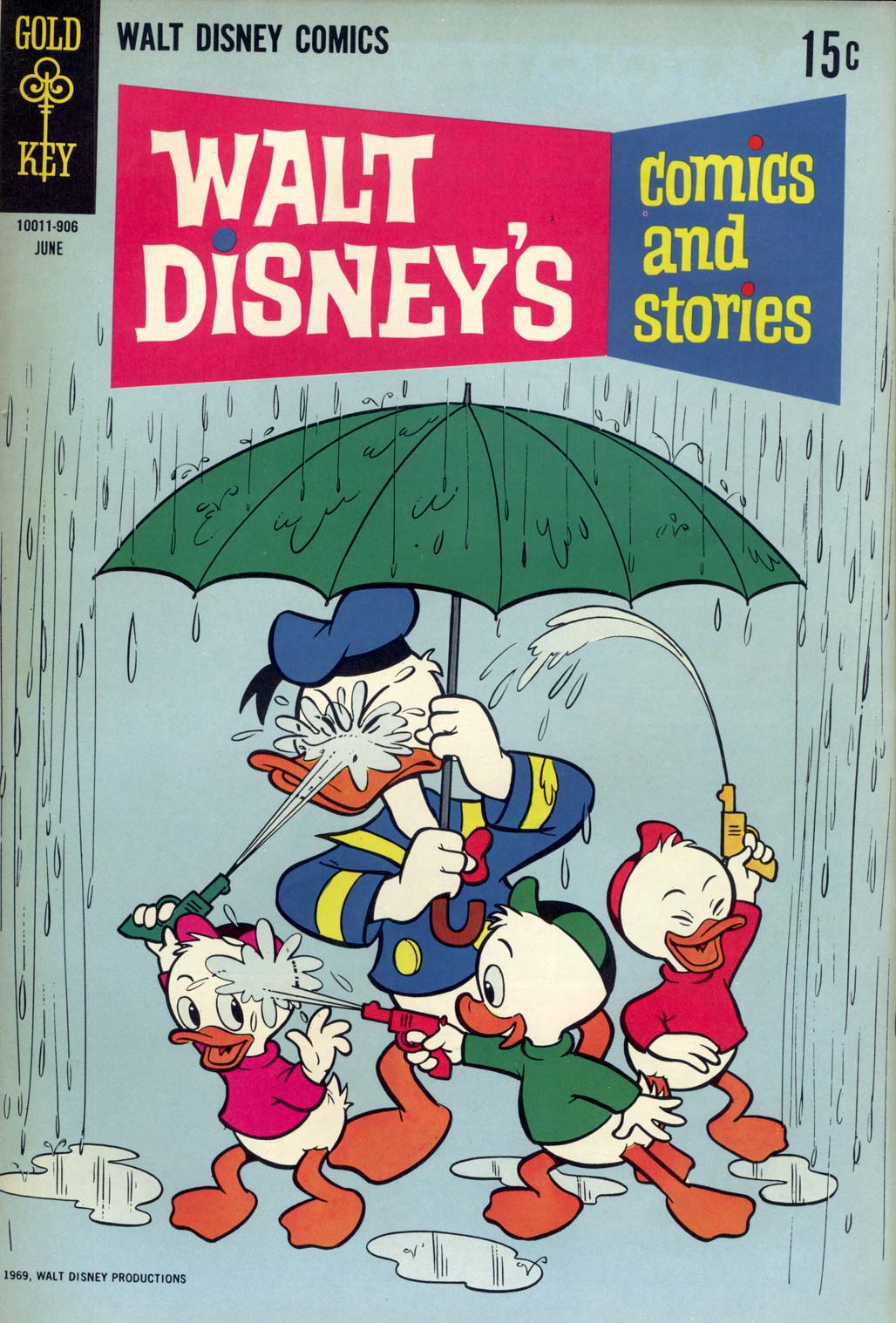 Read online Walt Disney's Comics and Stories comic -  Issue #345 - 1