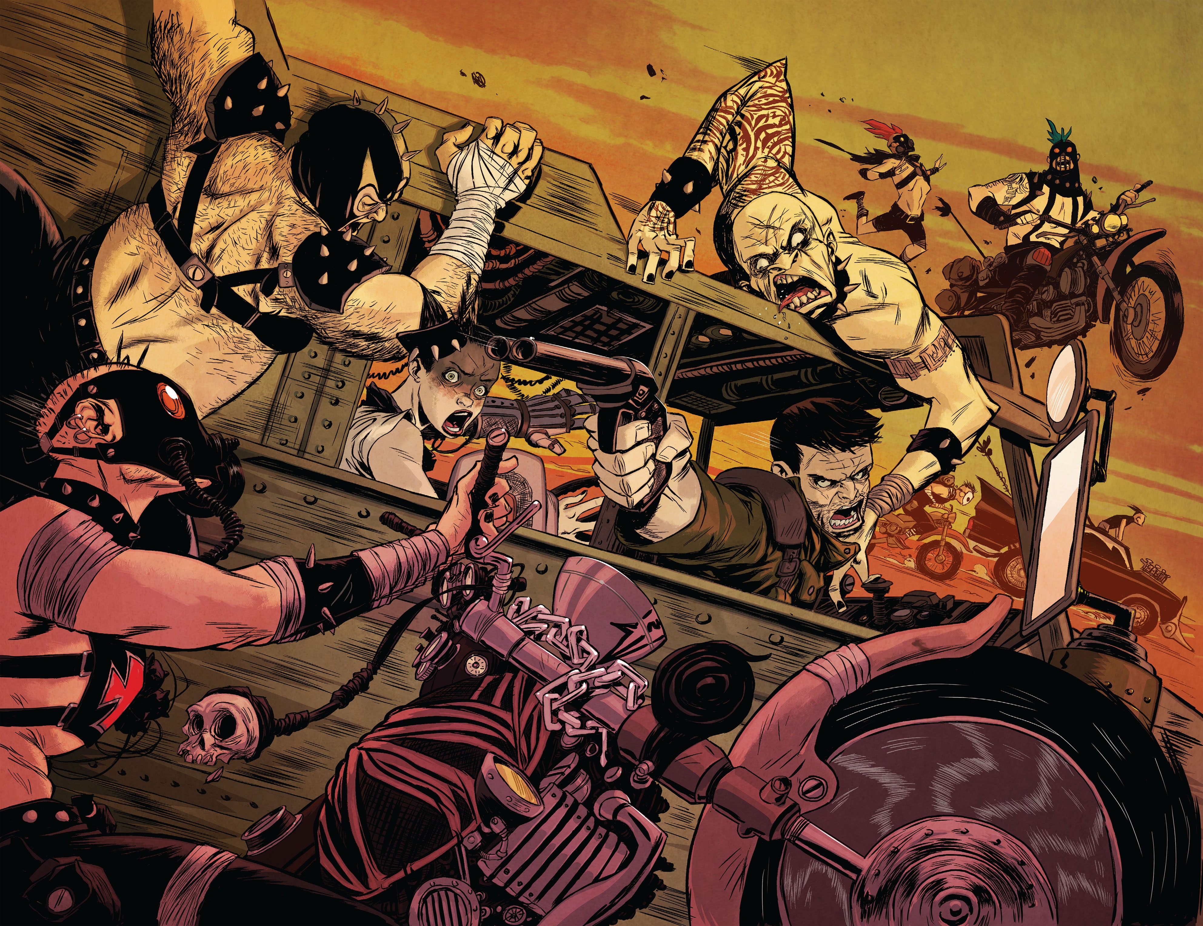 Read online Mad Max: Fury Road Inspired Artists Deluxe Edition comic -  Issue # TPB - 52