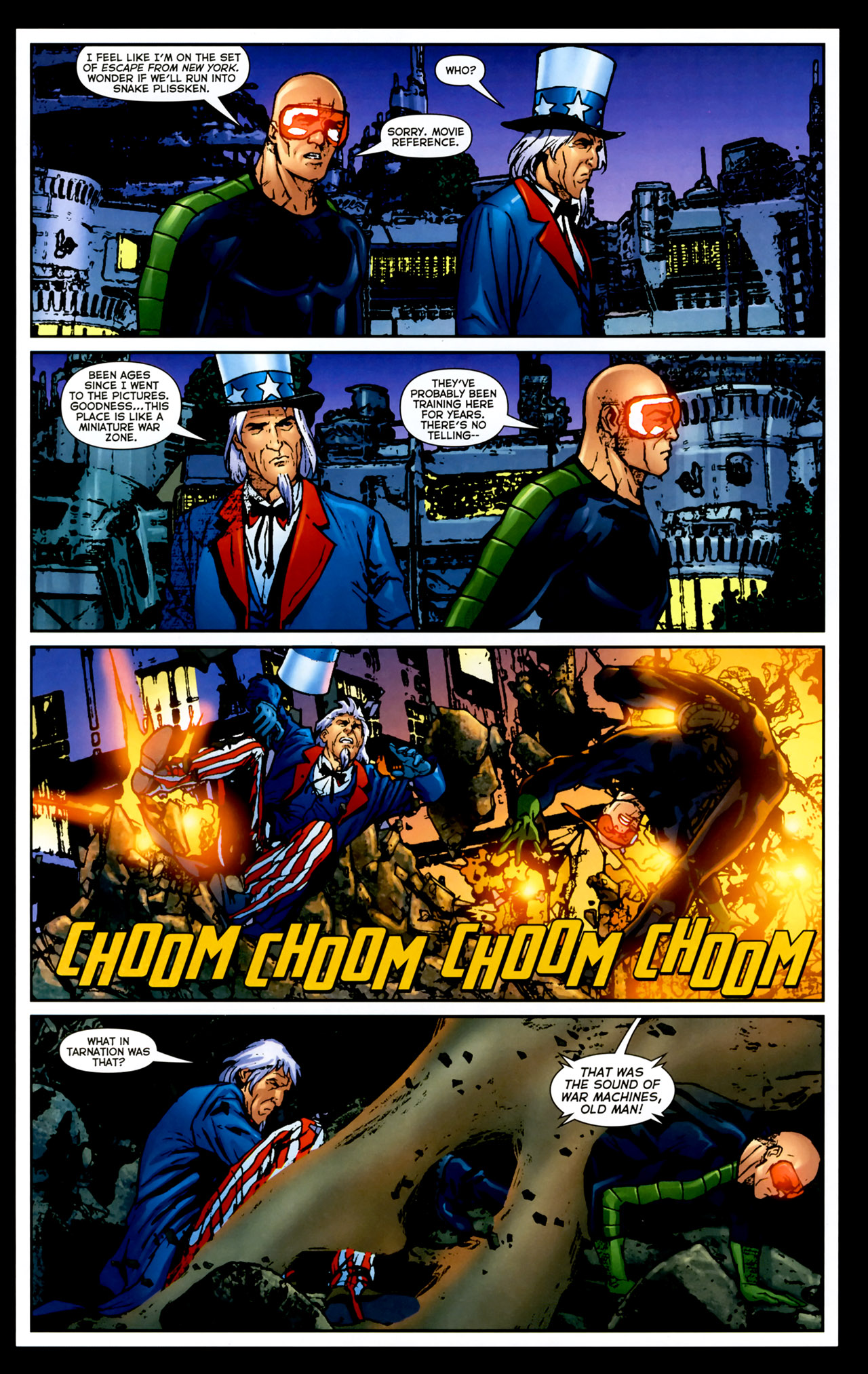 Read online Uncle Sam and the Freedom Fighters (2007) comic -  Issue #3 - 18