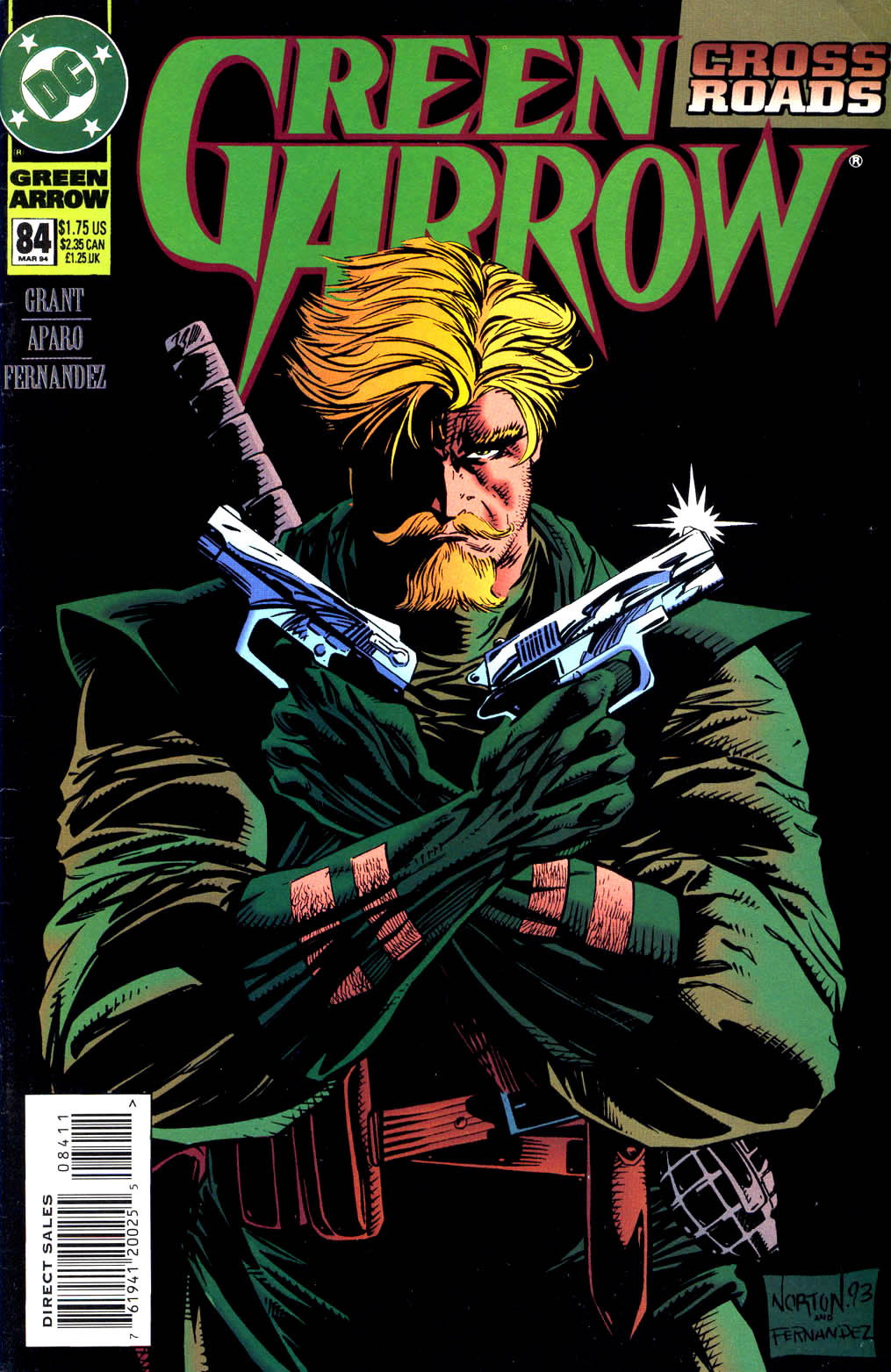 Read online Green Arrow (1988) comic -  Issue #84 - 1