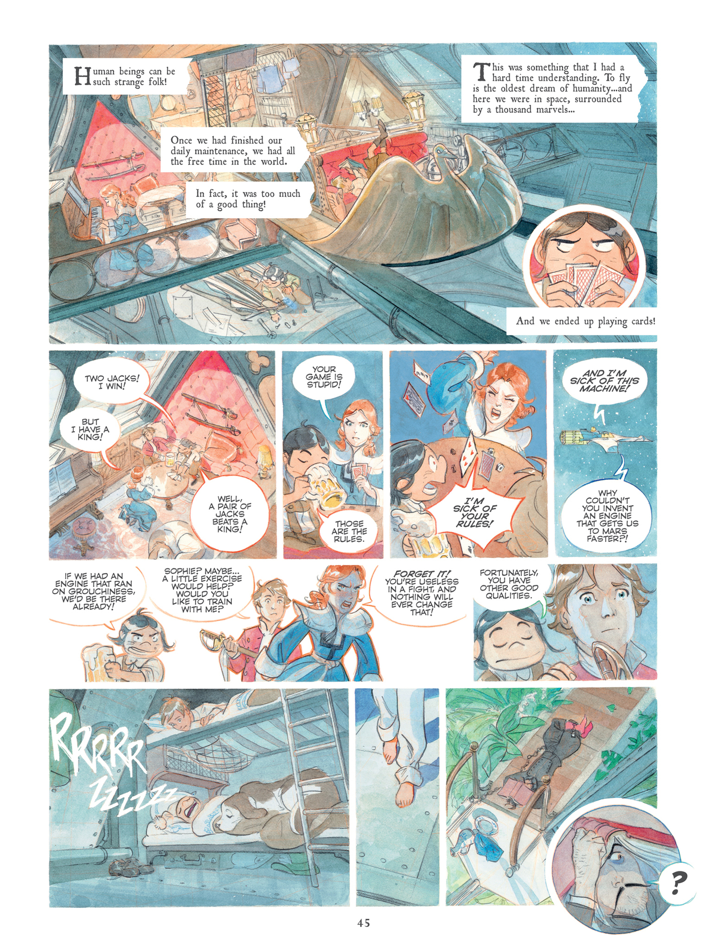 Read online Castle In the Stars: The Space Race of 1869 comic -  Issue #Castle In the Stars TPB The Knights of Mars - 48