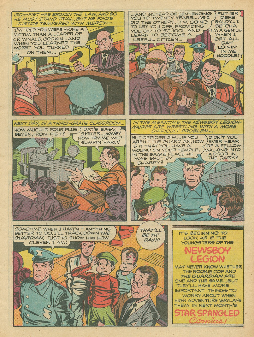 Read online Star Spangled Comics comic -  Issue #18 - 16