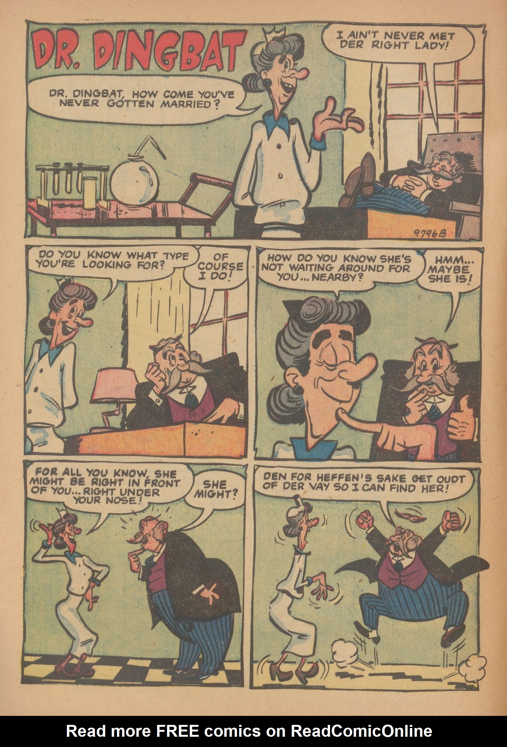 Read online Nellie The Nurse (1945) comic -  Issue #34 - 8