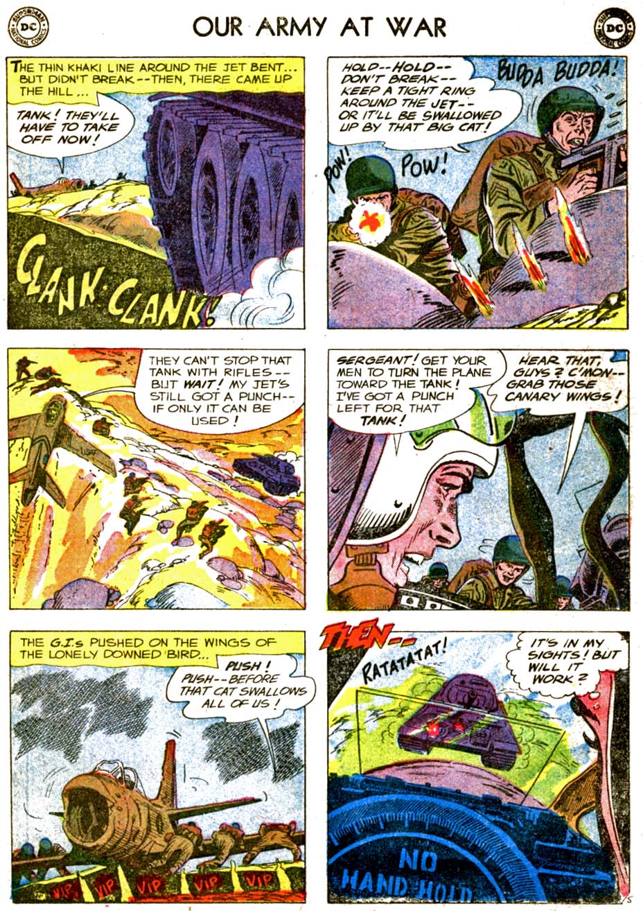 Read online Our Army at War (1952) comic -  Issue #82 - 23