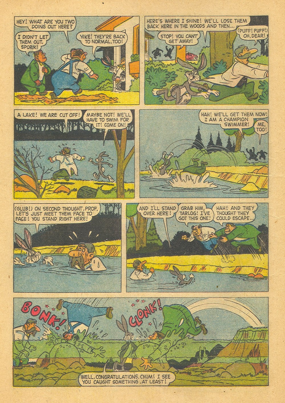 Read online Bugs Bunny comic -  Issue #67 - 16