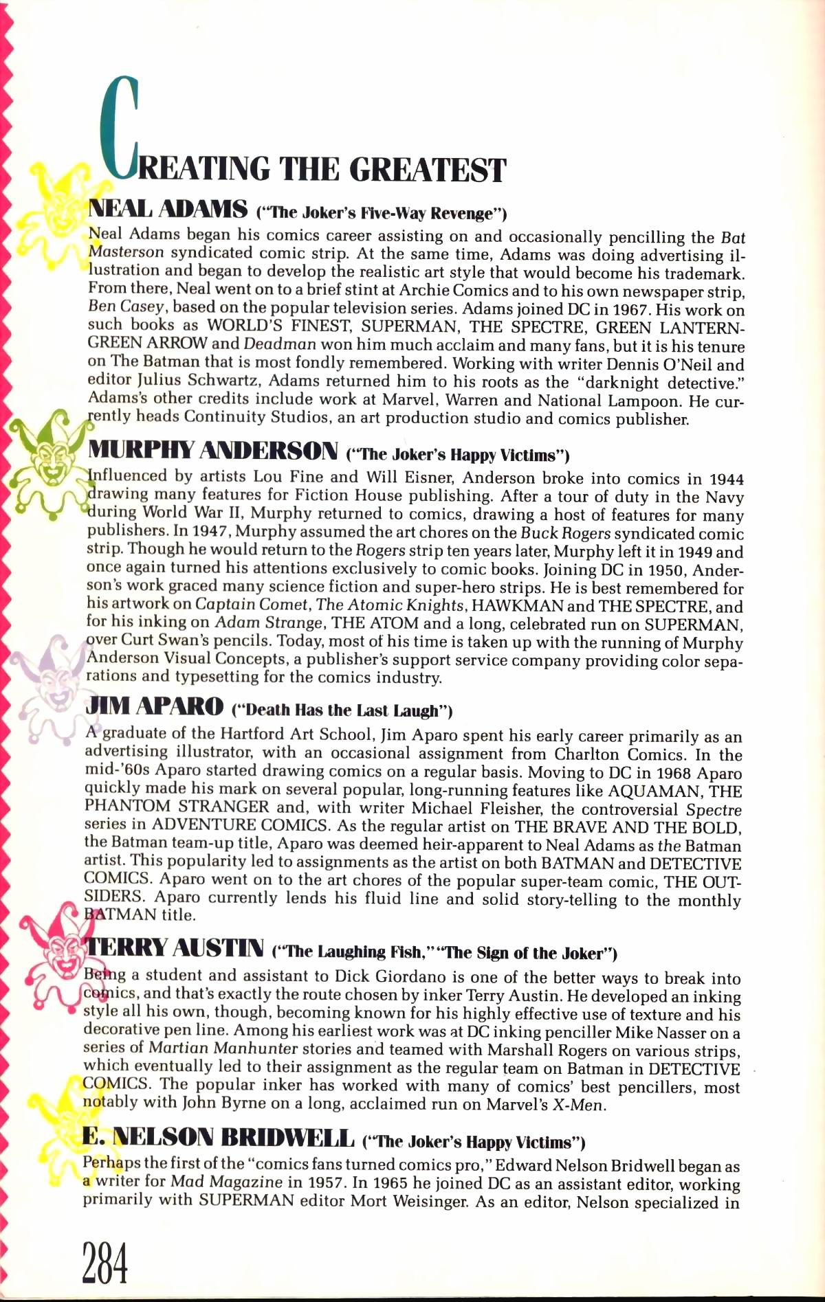 Read online The Greatest Joker Stories Ever Told comic -  Issue # TPB - 285