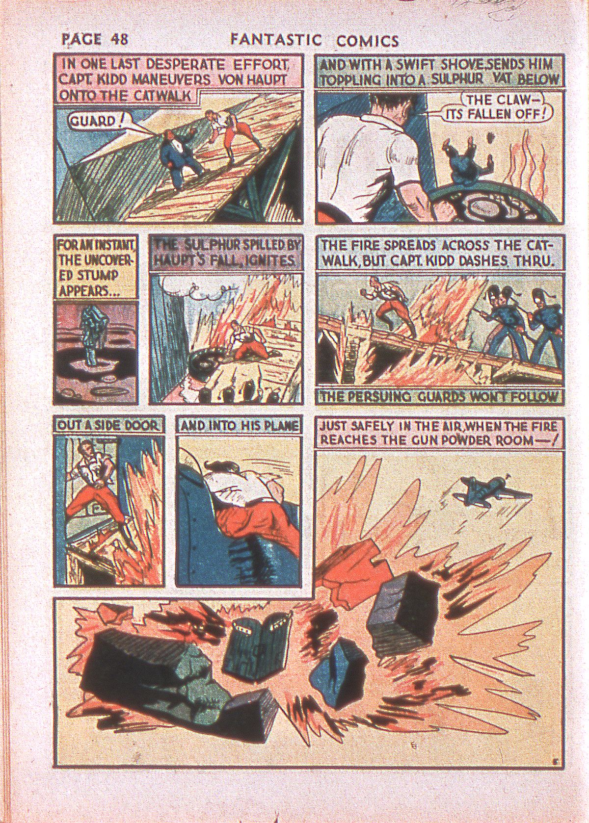 Read online Fantastic Comics comic -  Issue #1 - 49