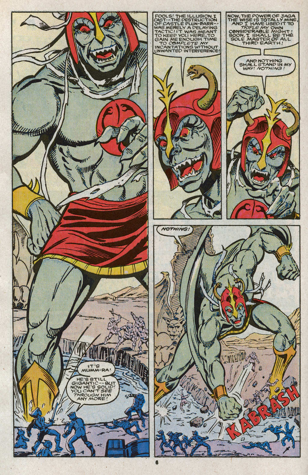 Read online ThunderCats (1985) comic -  Issue #6 - 10