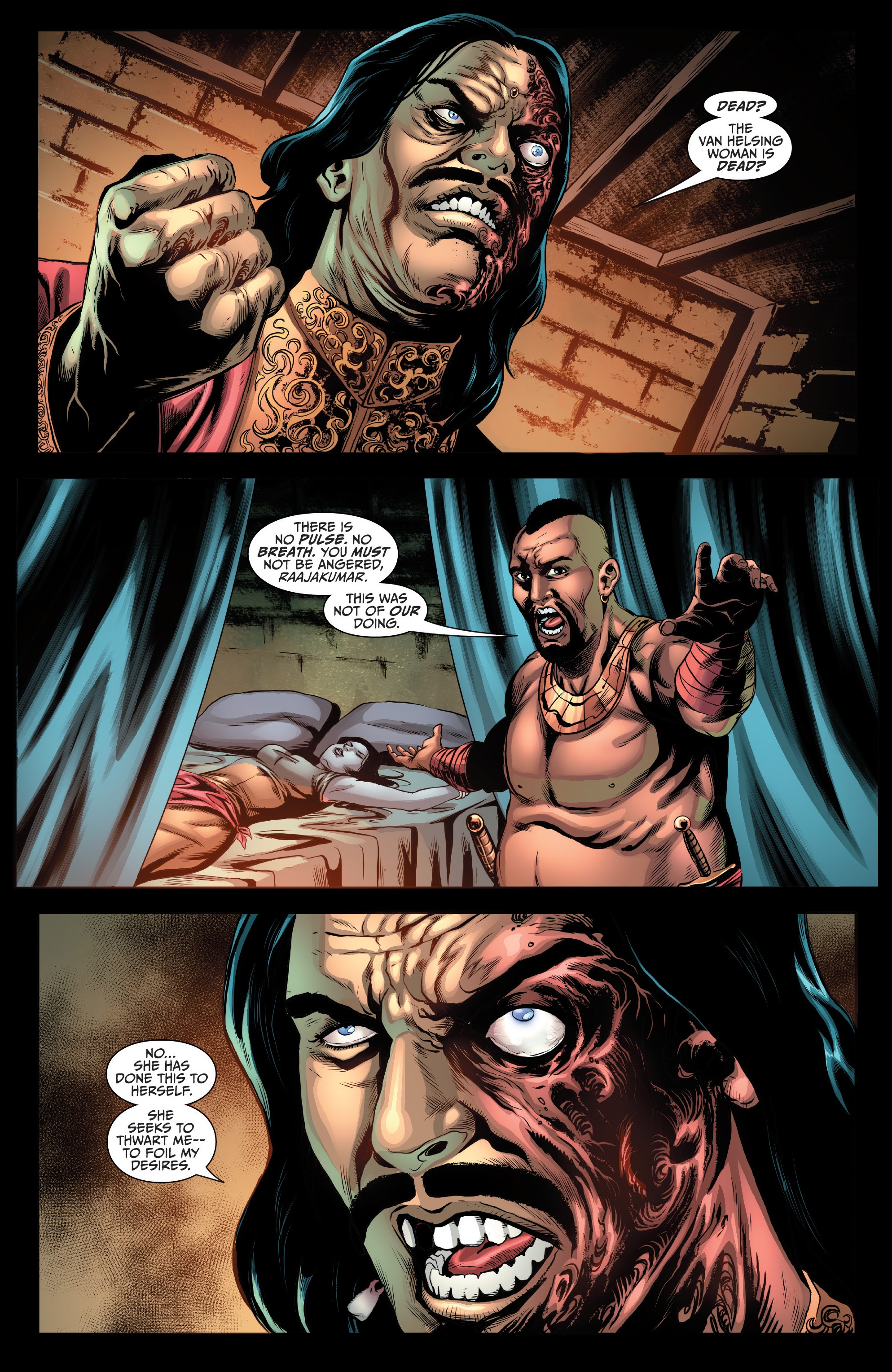 Read online Van Helsing: Sword of Heaven comic -  Issue #6 - 3