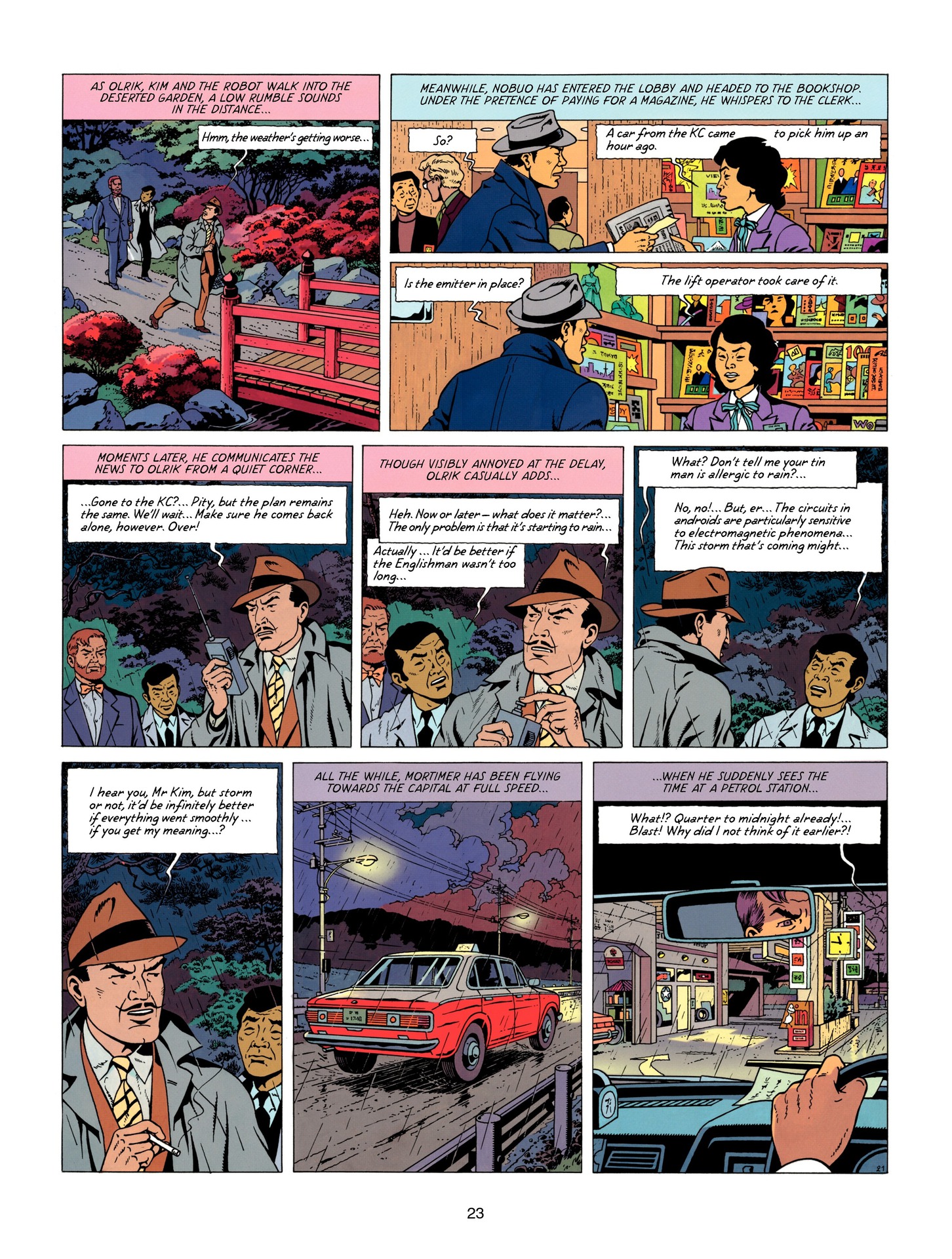 Read online Blake & Mortimer comic -  Issue #23 - 25