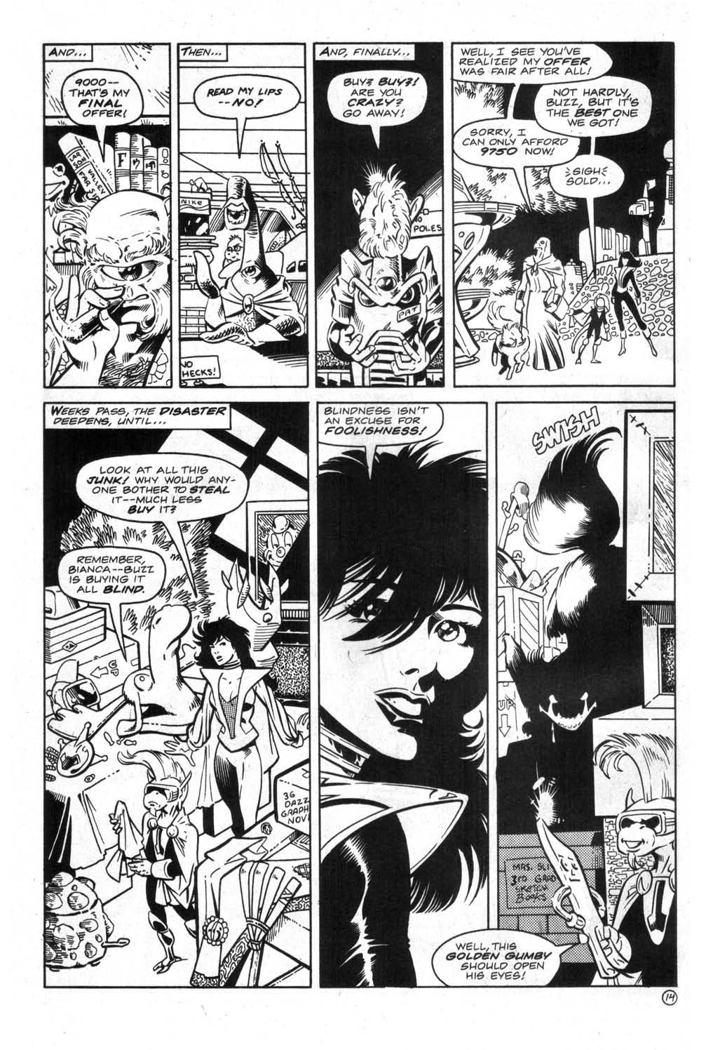 Read online Aristocratic Xtraterrestrial Time-Traveling Thieves comic -  Issue #4 - 16