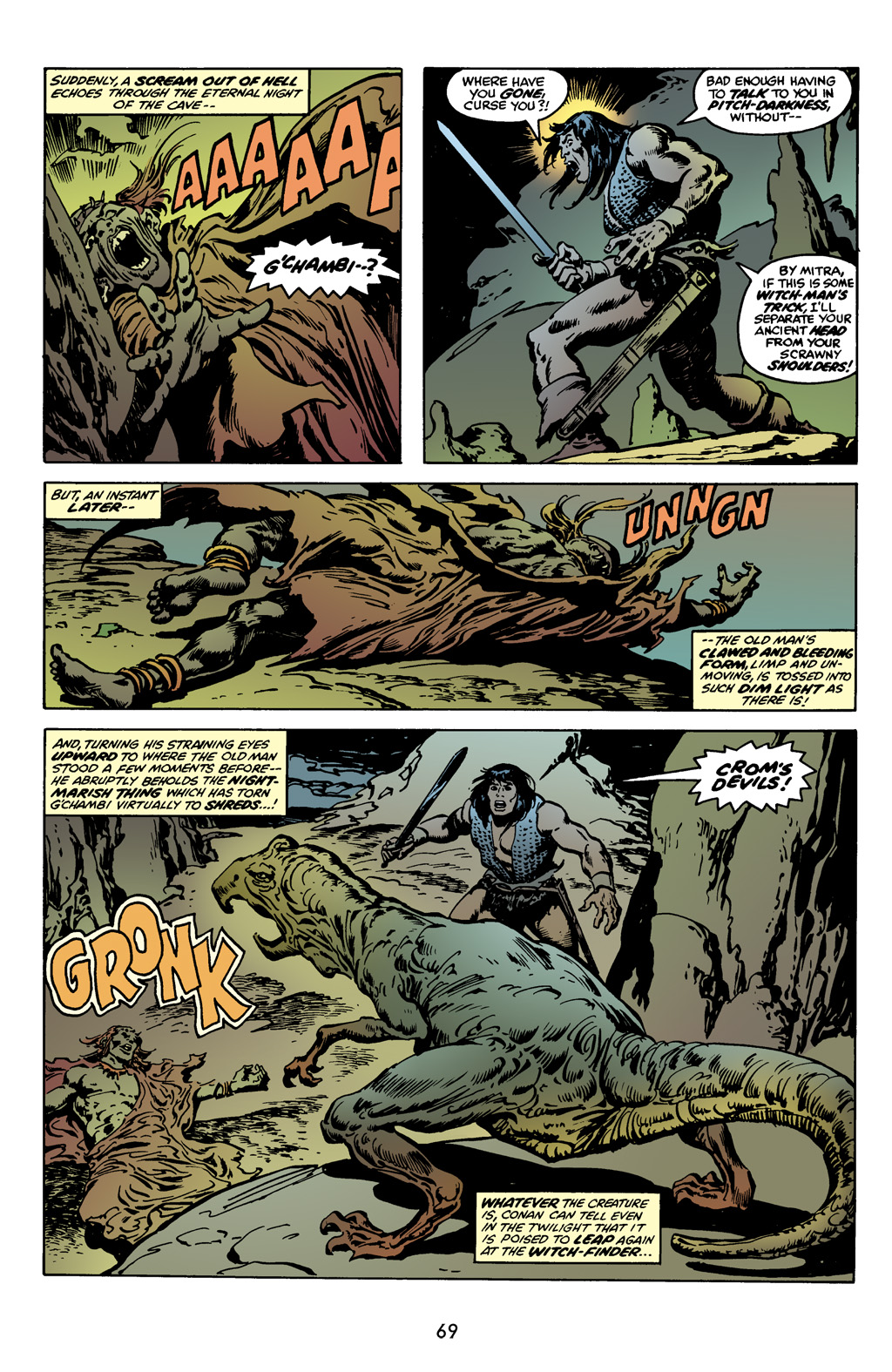Read online The Chronicles of Conan comic -  Issue # TPB 12 (Part 1) - 70