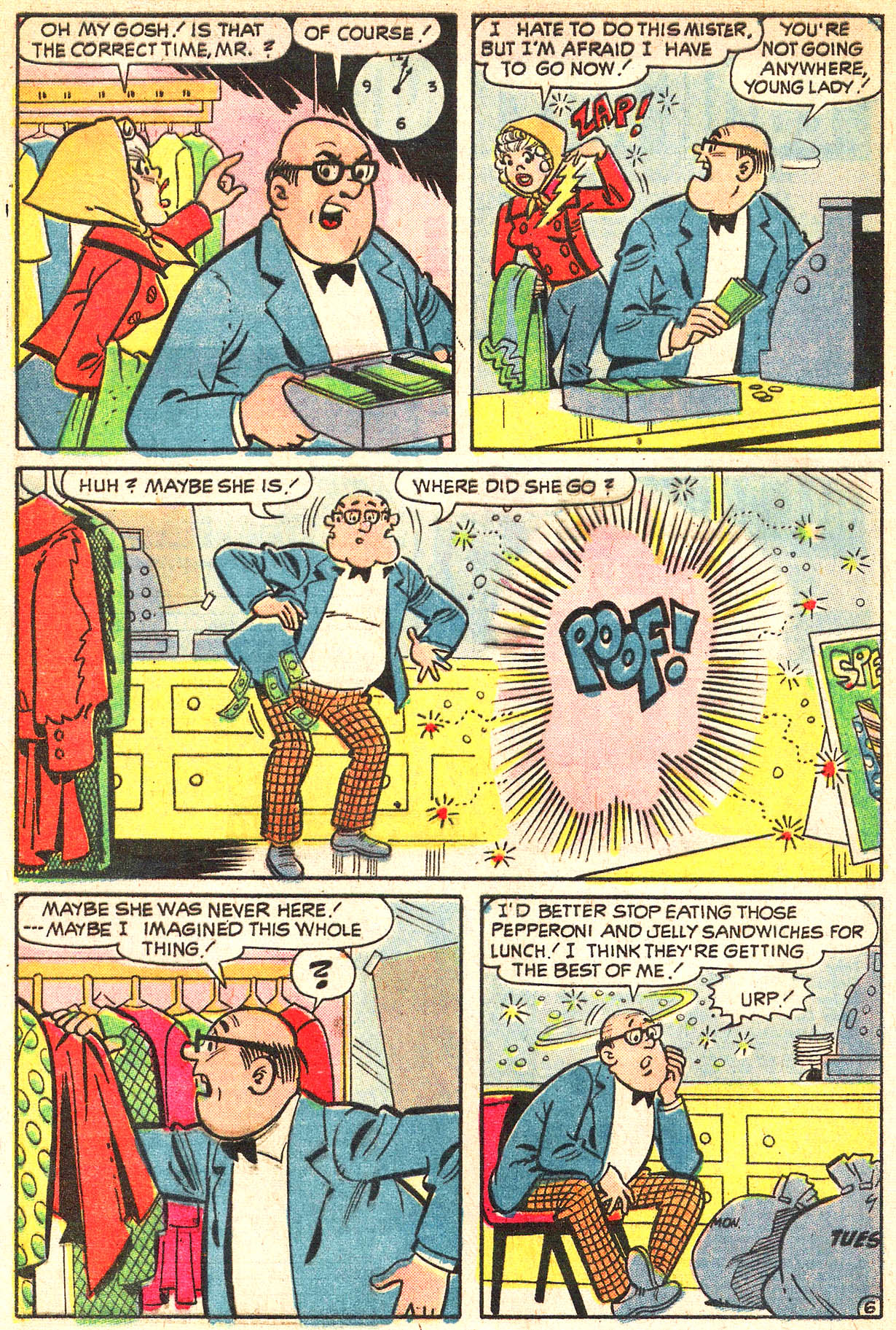Read online Sabrina The Teenage Witch (1971) comic -  Issue #6 - 20
