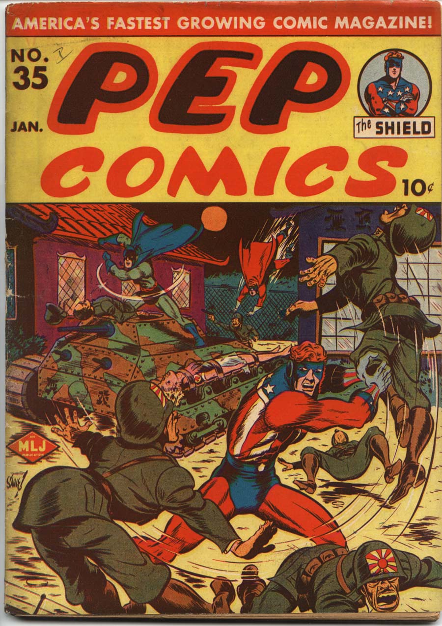 Read online Pep Comics comic -  Issue #35 - 1