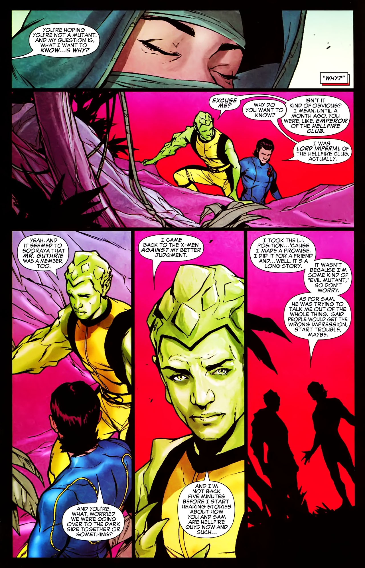 Read online Young X-Men comic -  Issue #7 - 9